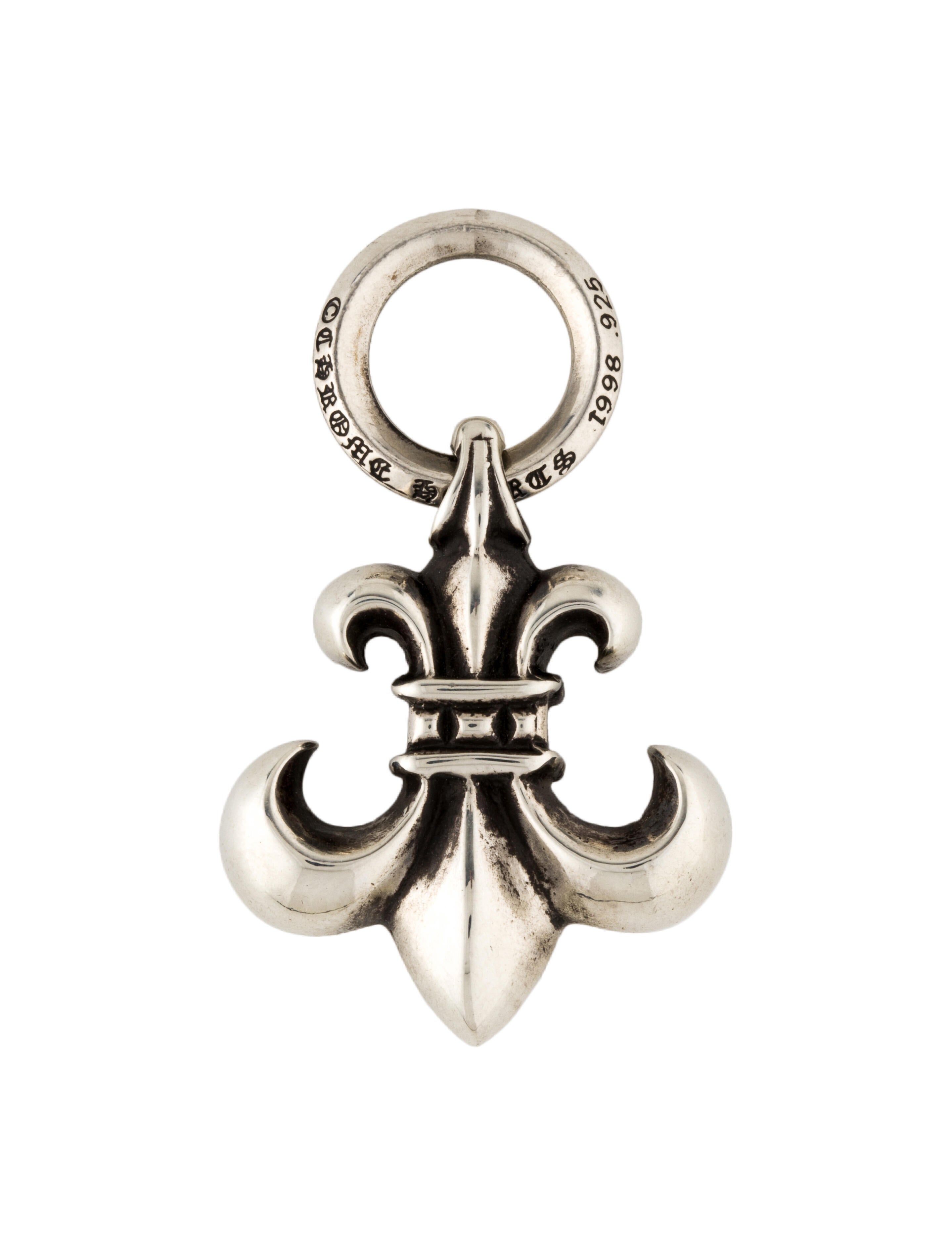 Chrome Hearts Fleur De Lis Pendant