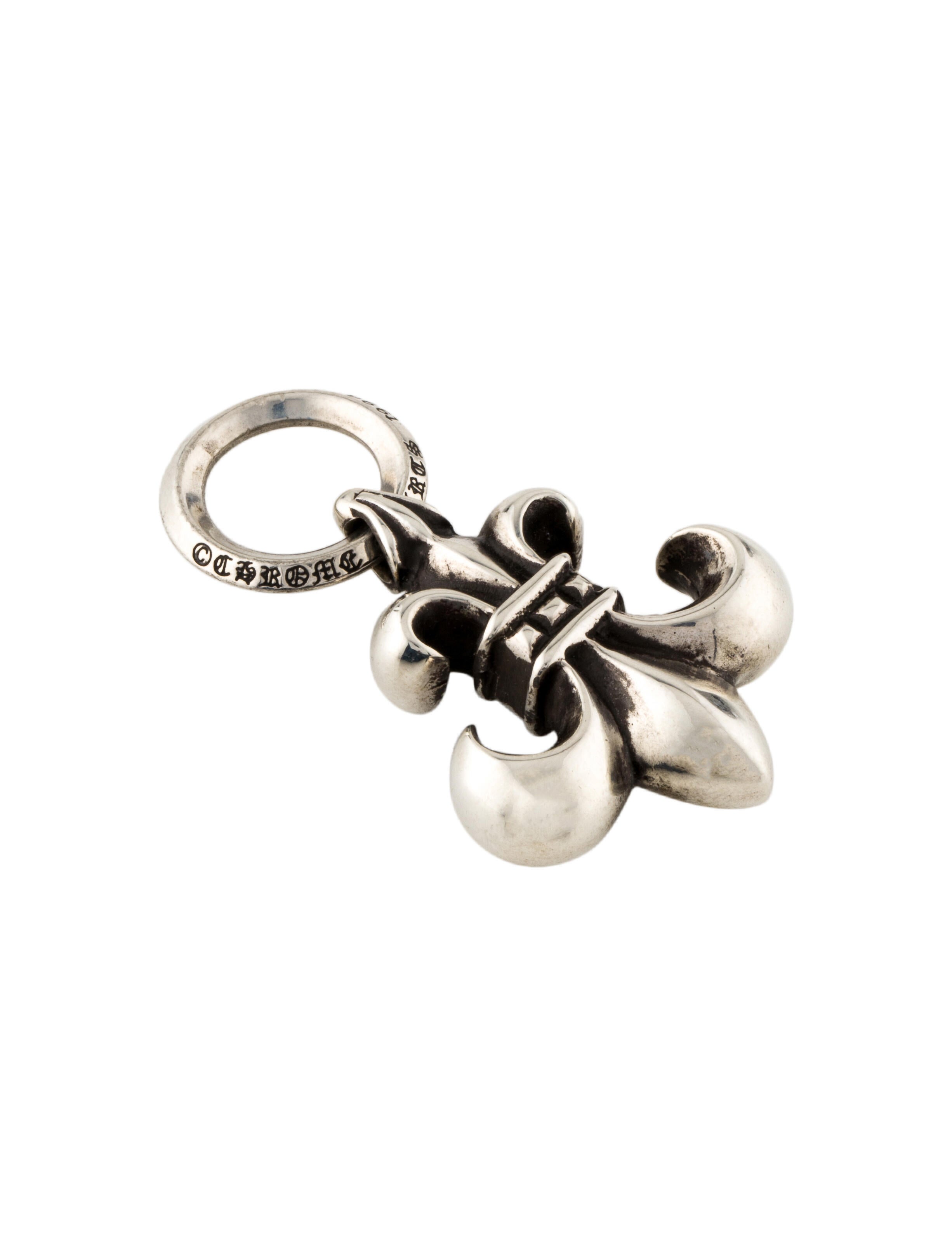 Chrome Hearts Fleur De Lis Pendant