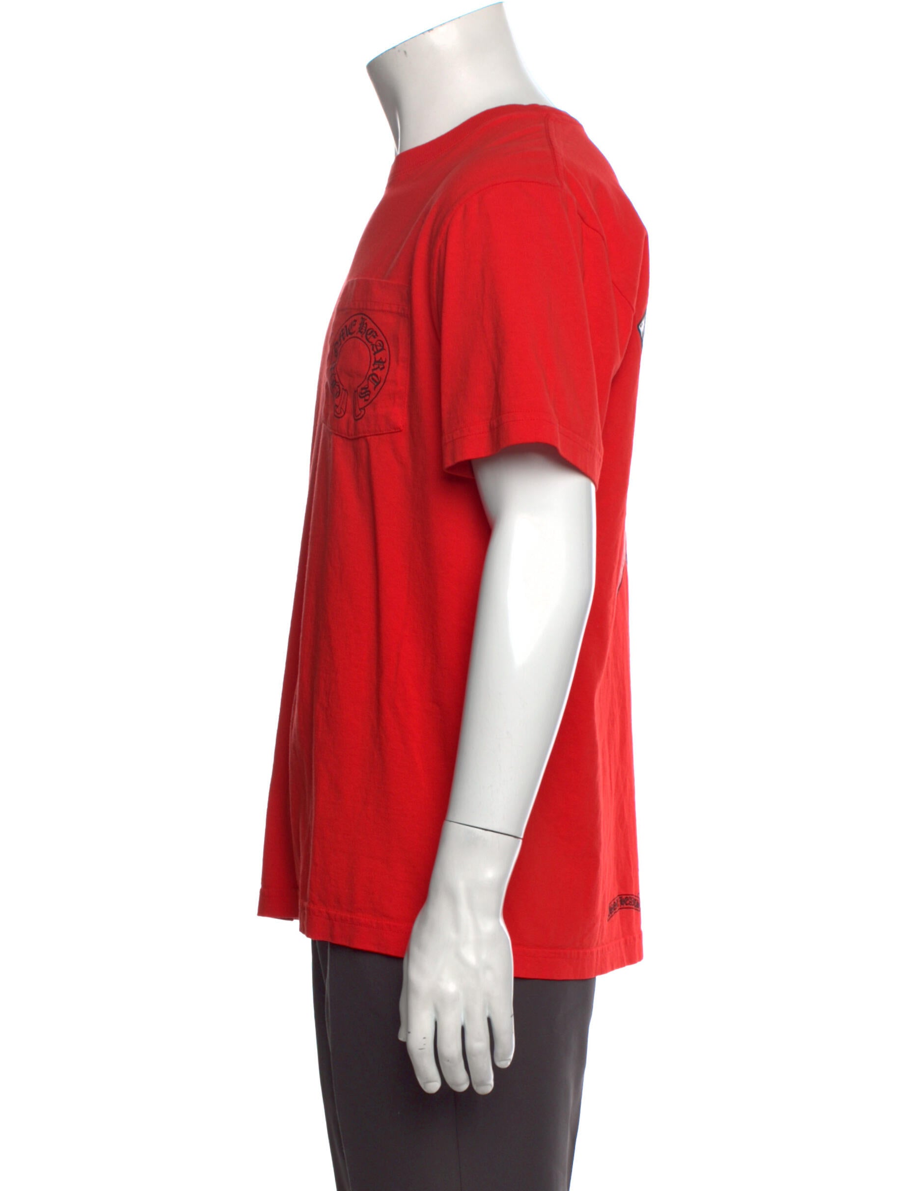 Chrome Hearts Matty Boy Chomper Graphic Print T-Shirt - Red