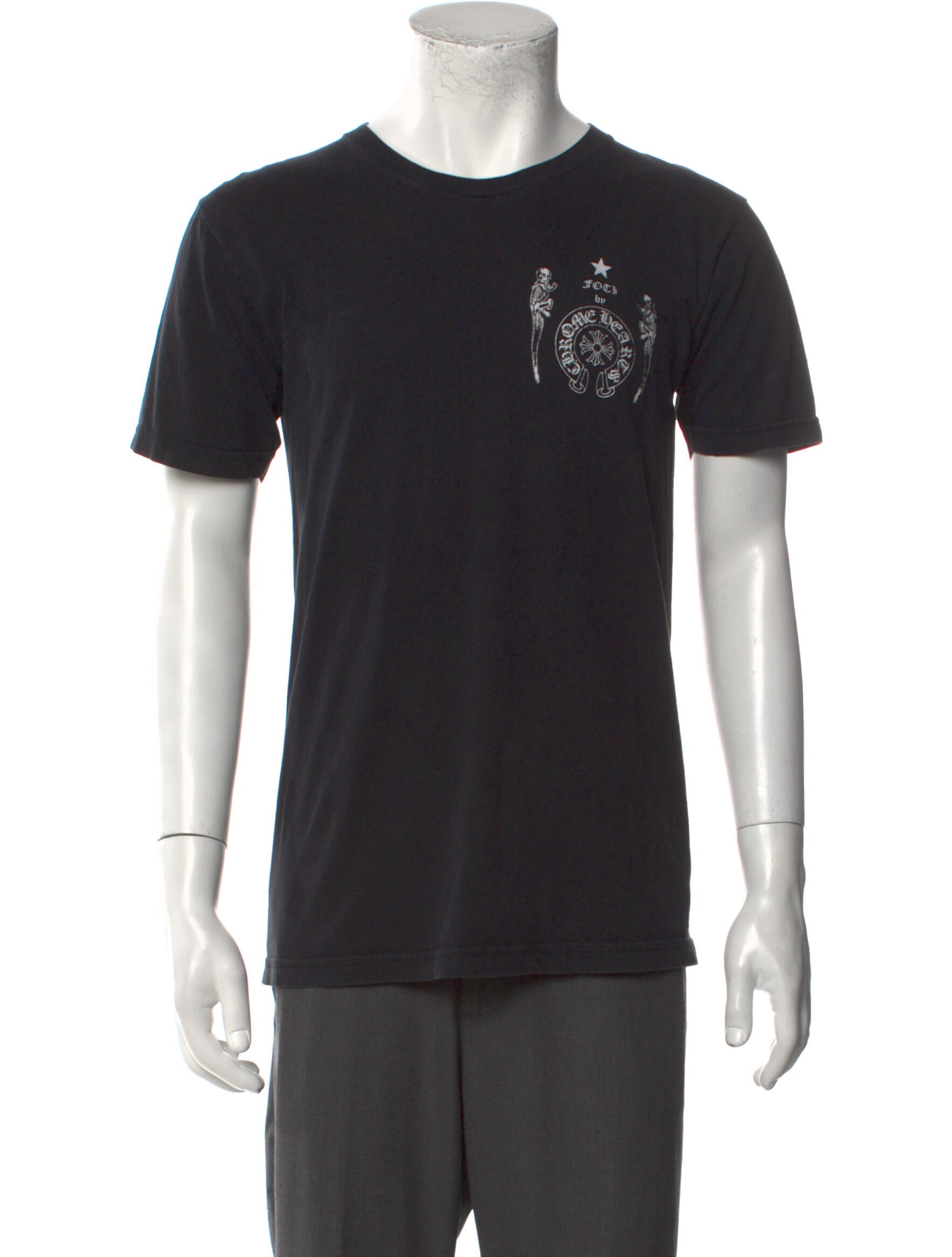 Chrome Hearts Foti Graphic Print T-Shirt - Black T-Shirts, Clothing