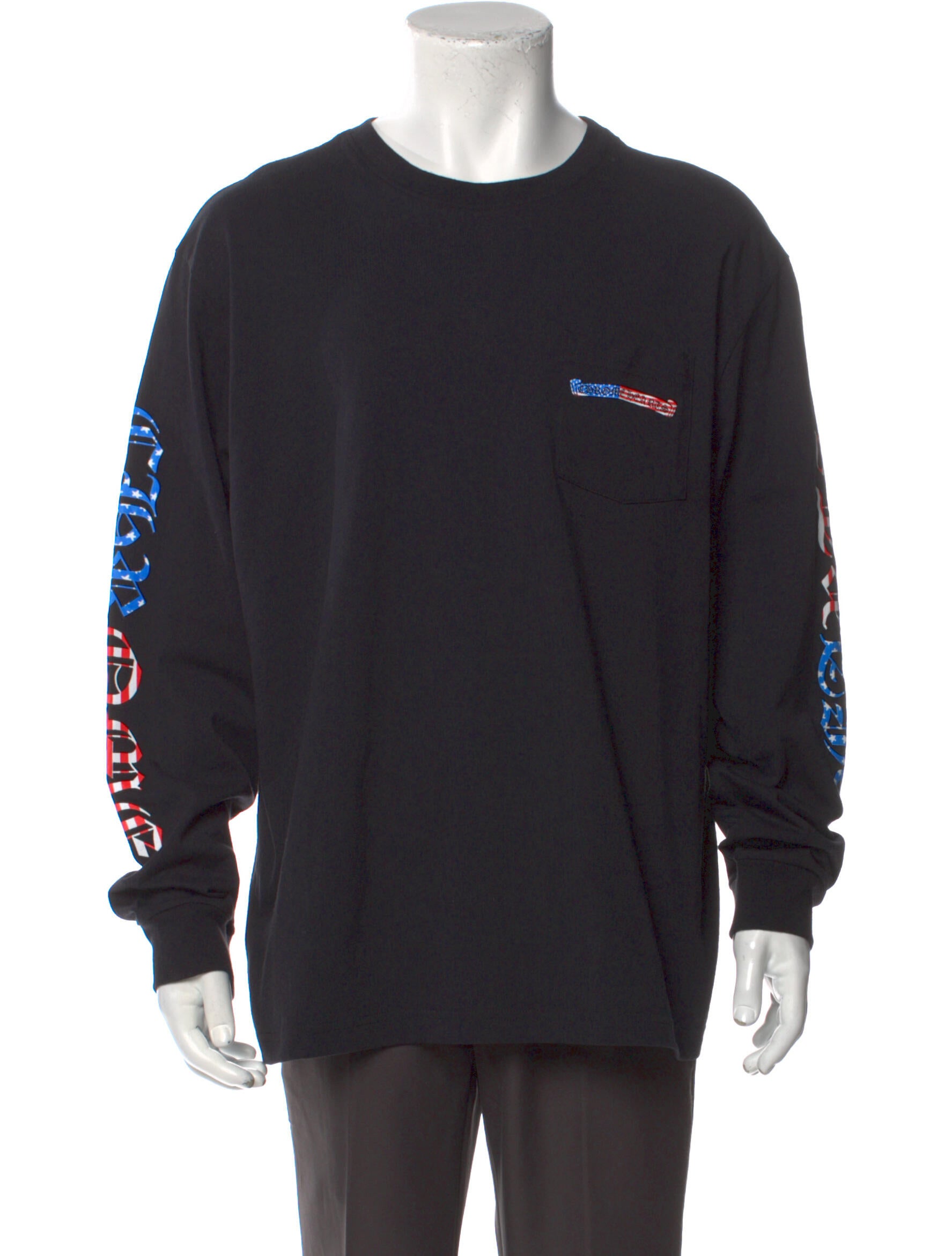 Chrome Hearts Graphic Print Crew Neck T-Shirt