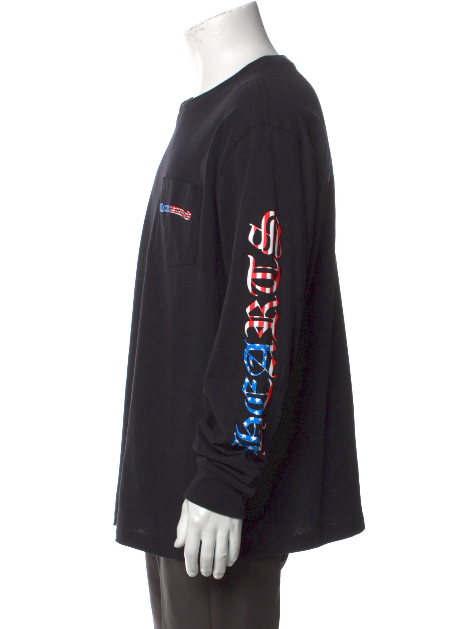 Chrome Hearts Graphic Print Crew Neck T-Shirt