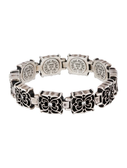Chrome Hearts Diamond Link Bracelet