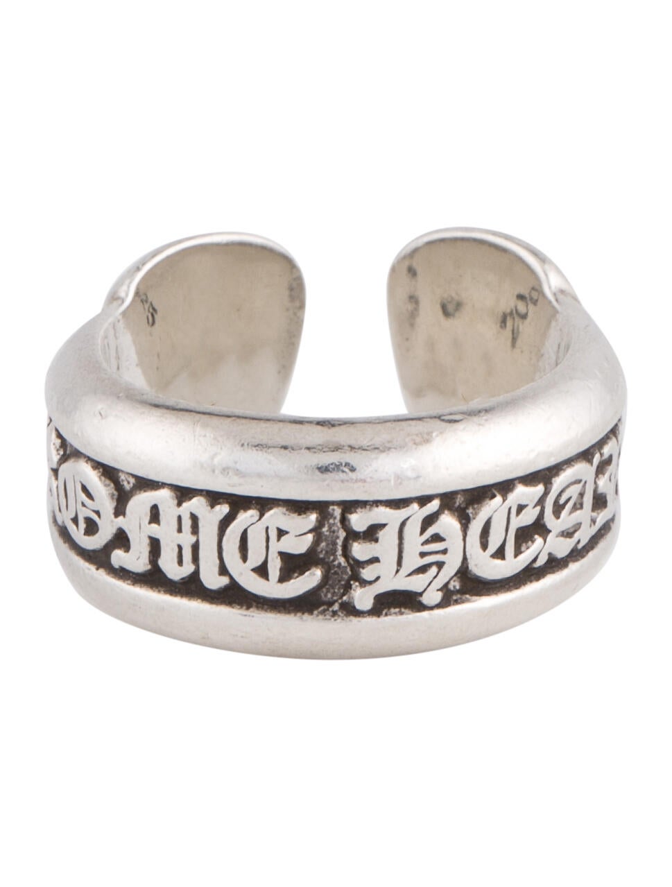 Chrome Hearts Open Scroll Ring - Band, Rings - CHH39853 | The RealReal