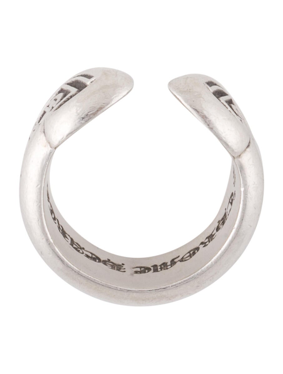 Chrome Hearts Open Scroll Ring - Band, Rings - CHH39853 | The RealReal