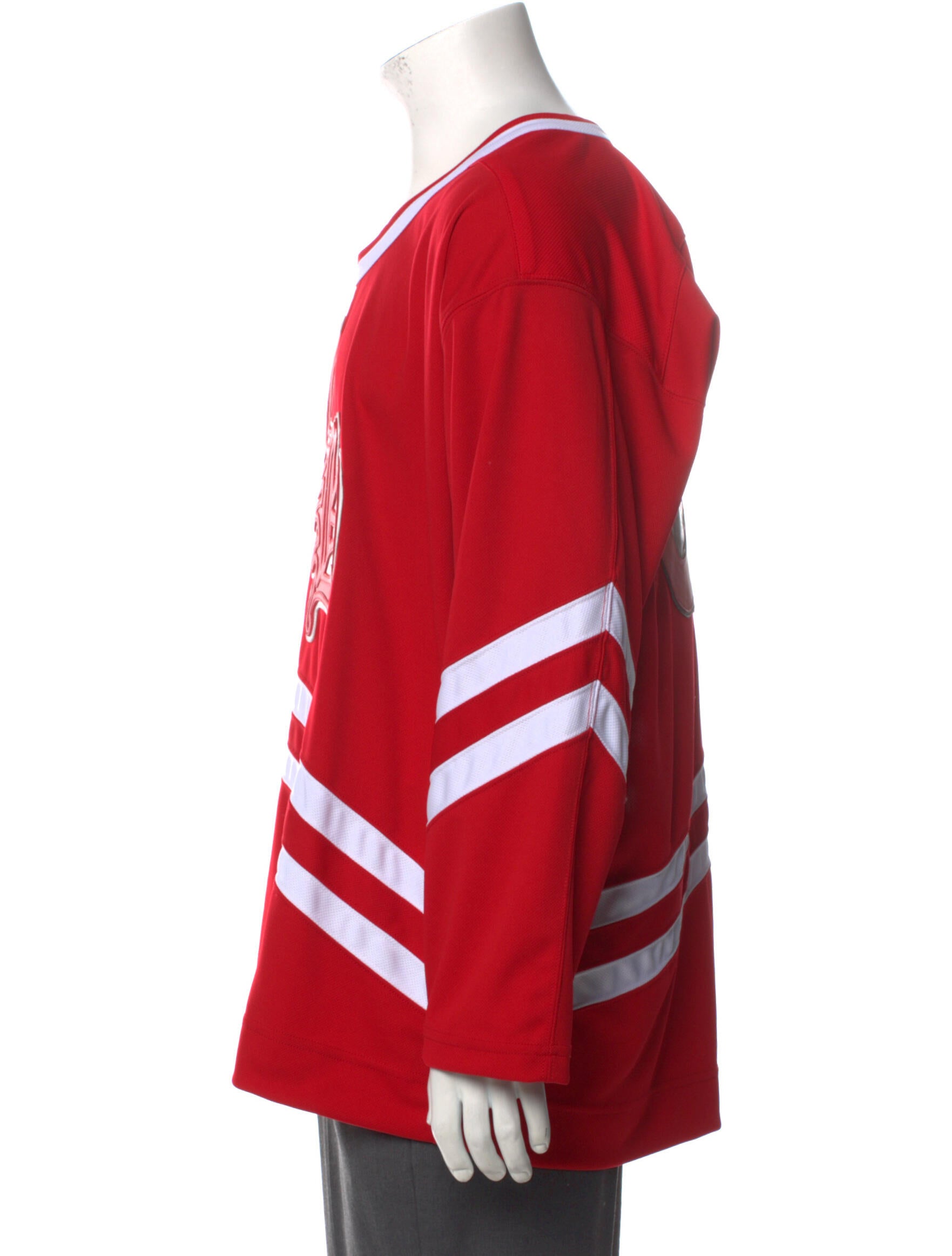 Chrome Hearts Matty Boy Chomper Hockey Jersey Striped T
