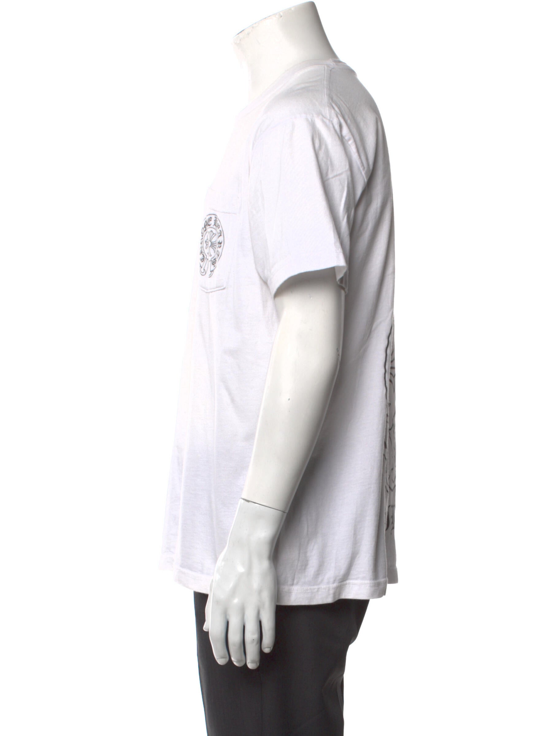 Chrome Hearts Malibu Exclusive Stars L/S T-Shirt ロンT Chrome Hearts Malibu Exclusive Stars L/S T-Shirt Black Men's