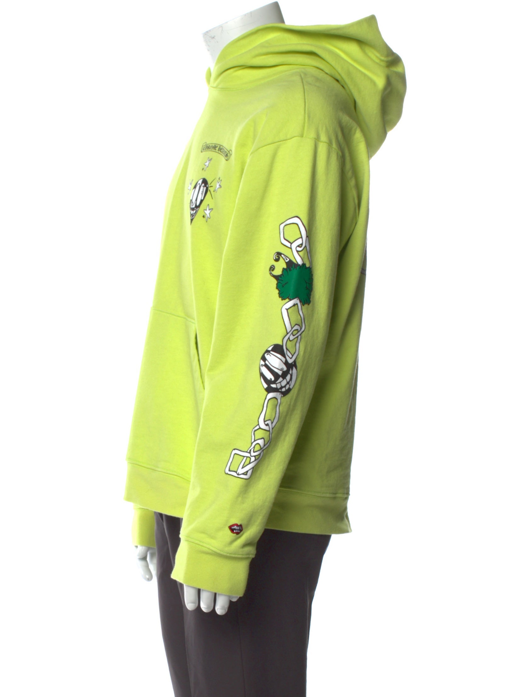 Chrome Hearts Matty Boy 'Link' Graphic Print Hoodie - Green