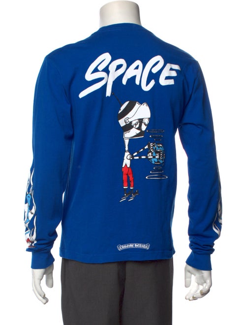 Chrome Hearts Matty Boy Space Graphic Print T-Shirt
