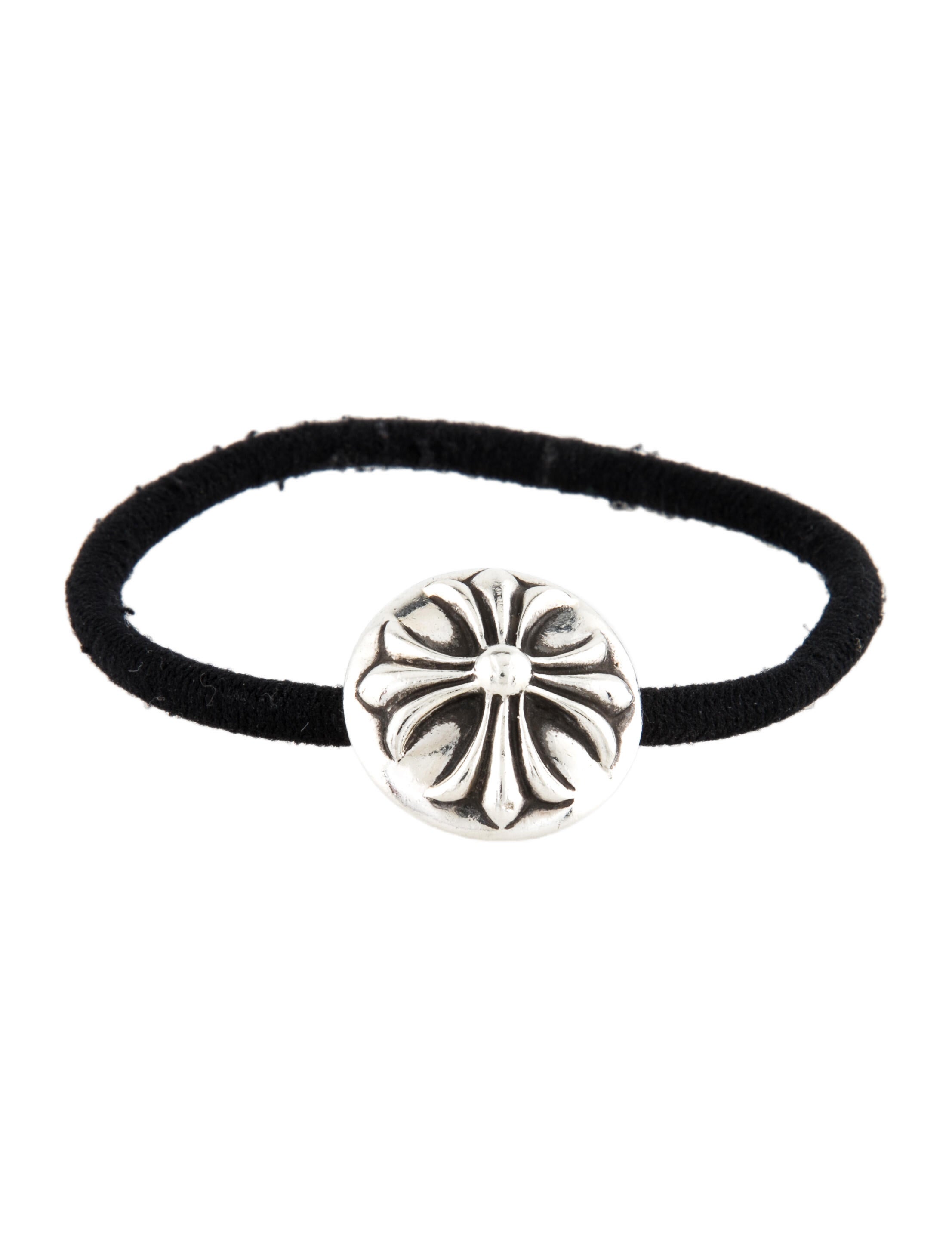 Chrome Hearts Maltese Cross Hair Tie - Silver, Sterling