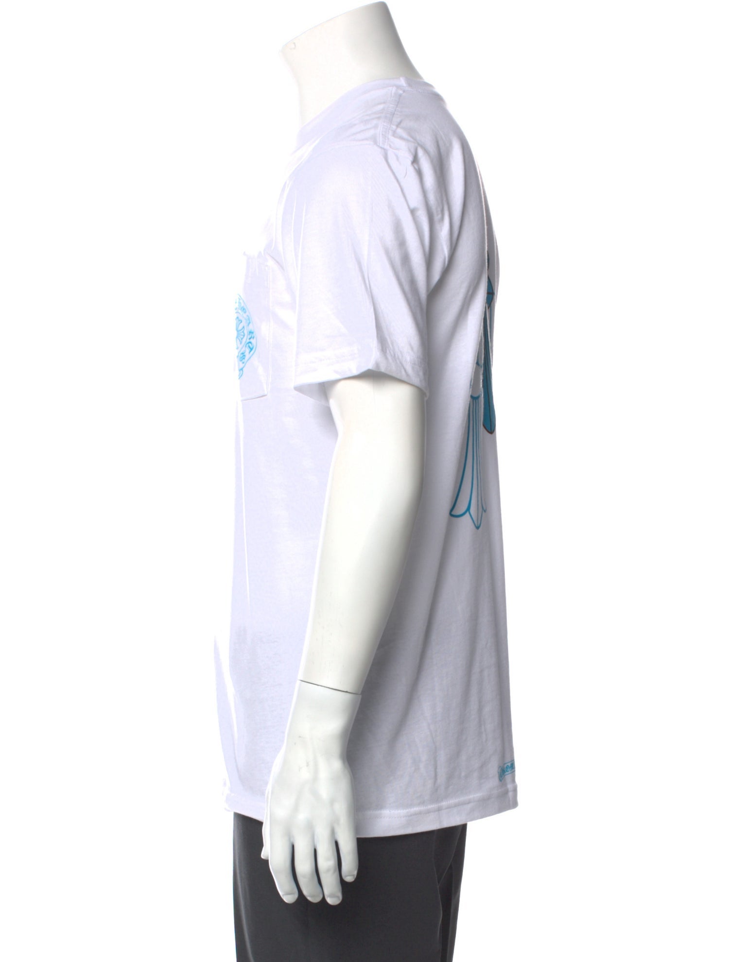 CHROME  HEARTS Triple Cross tee tシャツ　L 白 Chrome Hearts Triple Cross Ls Graphic Print T-Shirt - White