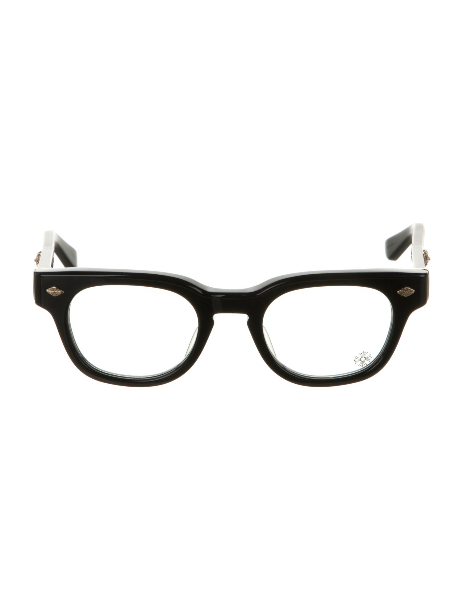Chrome Hearts Jenna Tail Yea Wayfarer Eyeglasses - Black