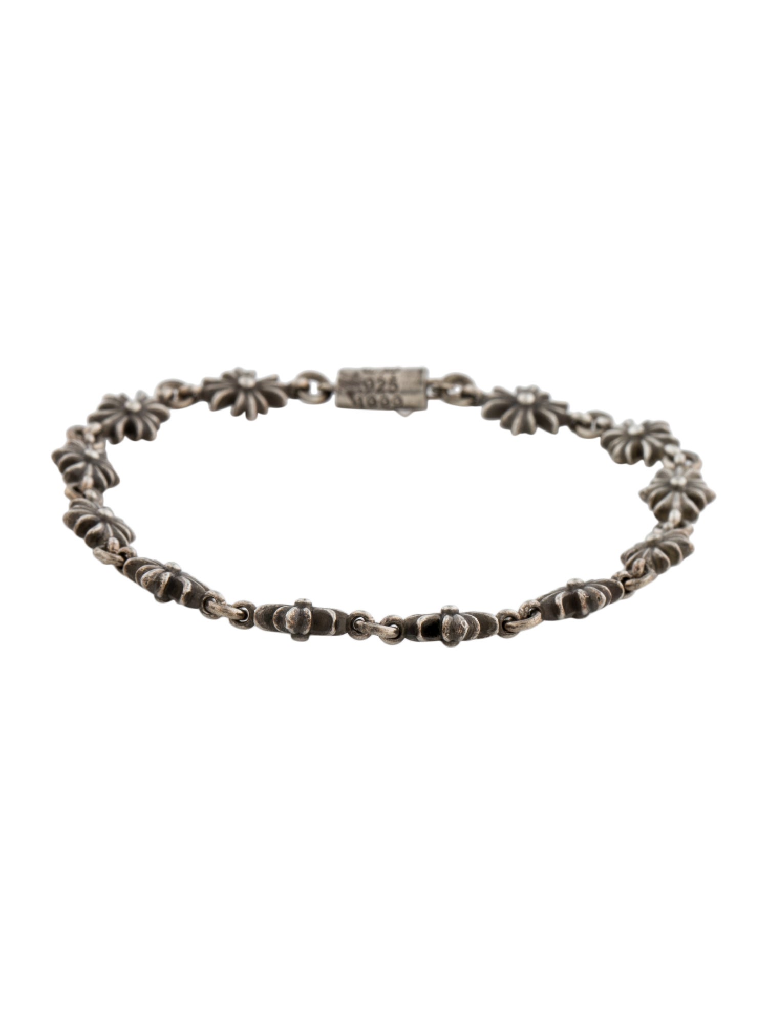 Chrome Hearts Tiny E CH Plus Cross Bracelet