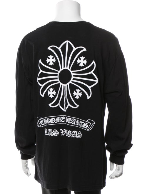 Chrome Hearts Las Vegas Graphic Print T-Shirt