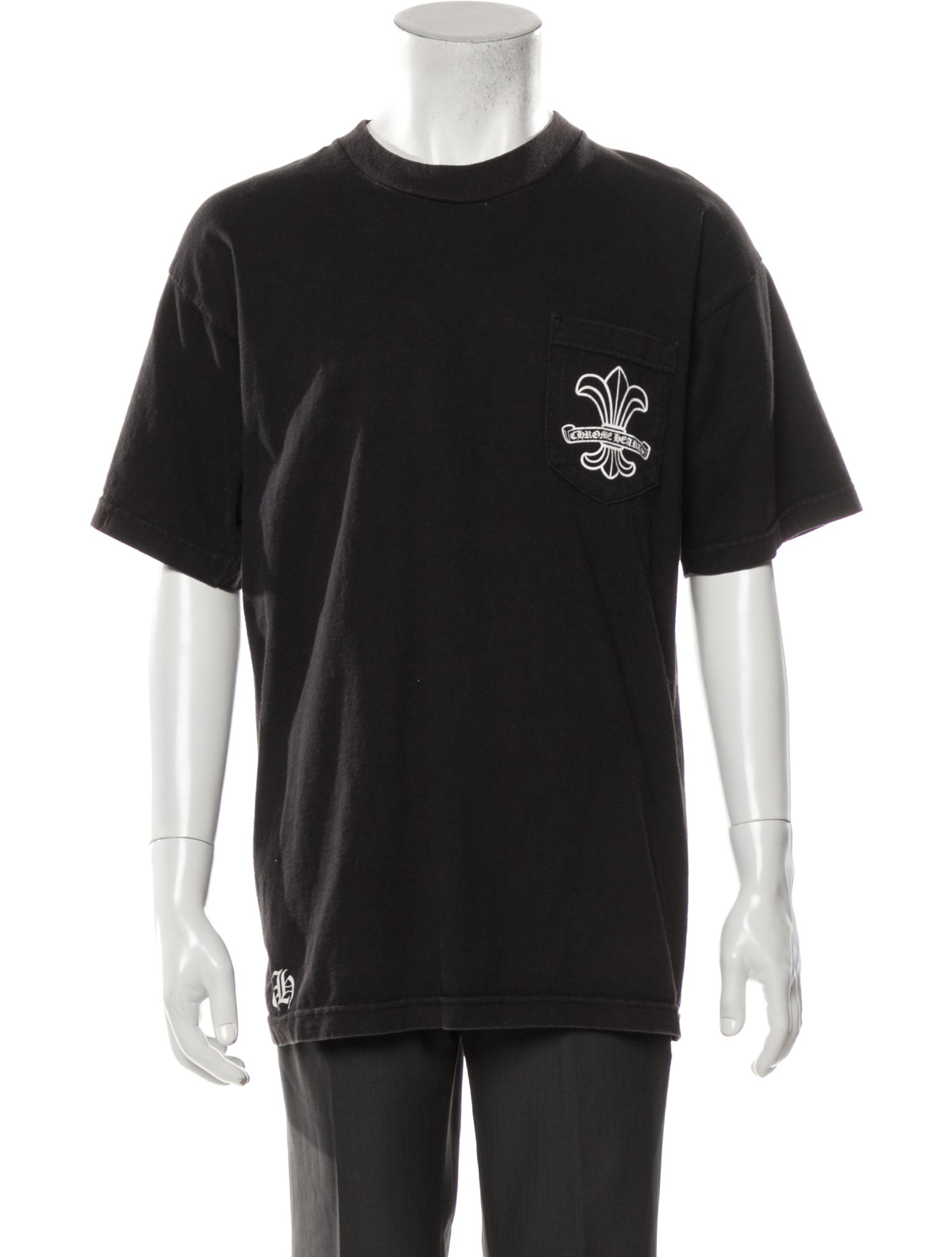 【Chrome Hearts】coffee dyed logo tee S Chrome Hearts】coffee dyed logo tee S
