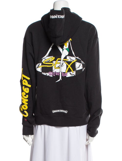 Chrome Hearts x Matty Boy 'Sex Records' Graphic Print Hoodie