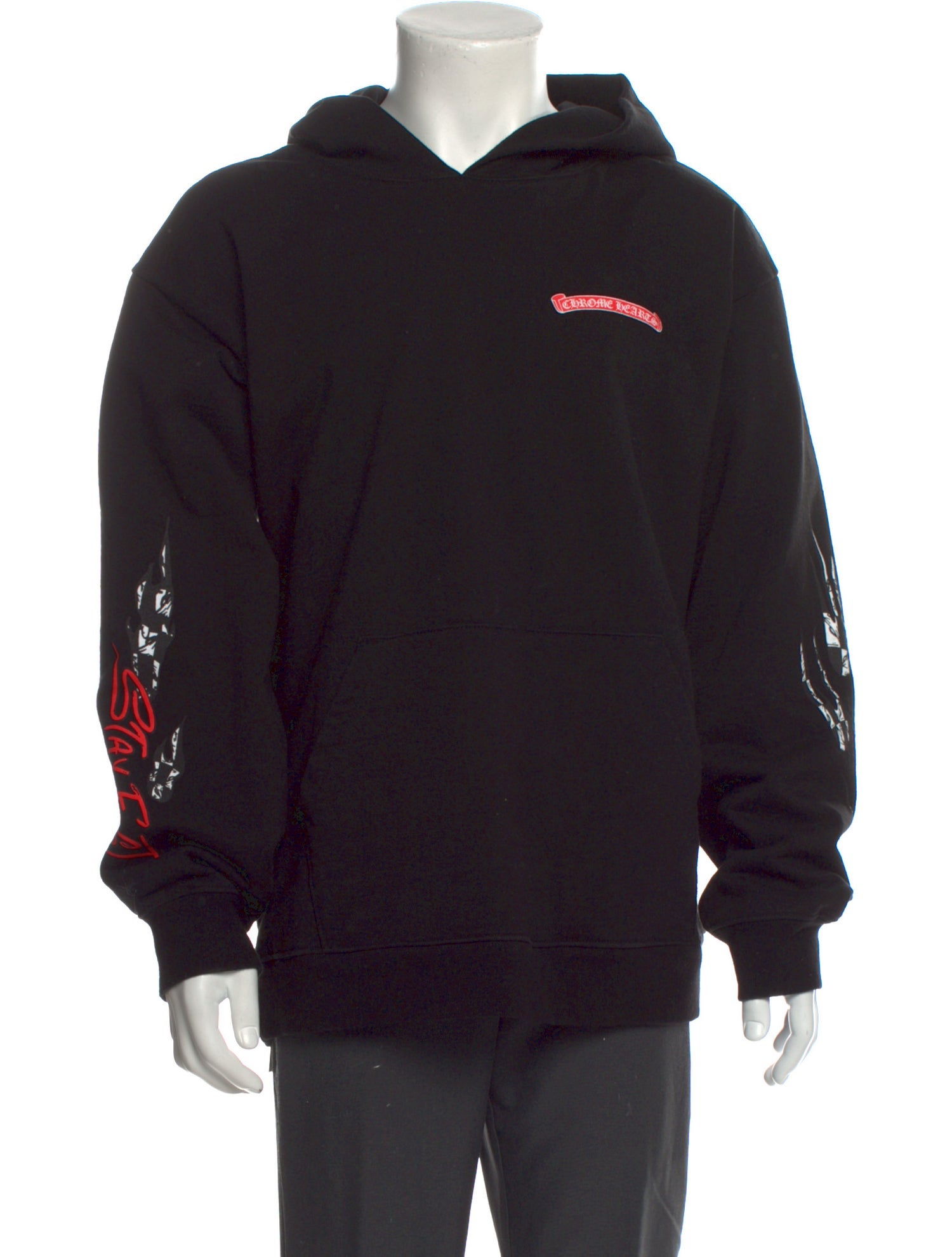関税込 Chrome Hearts Matty Boy Stay Fast Crewneck Sweatshirt Chrome Hearts Matty Boy Limited Stay Fast Sweatshirt - SRM