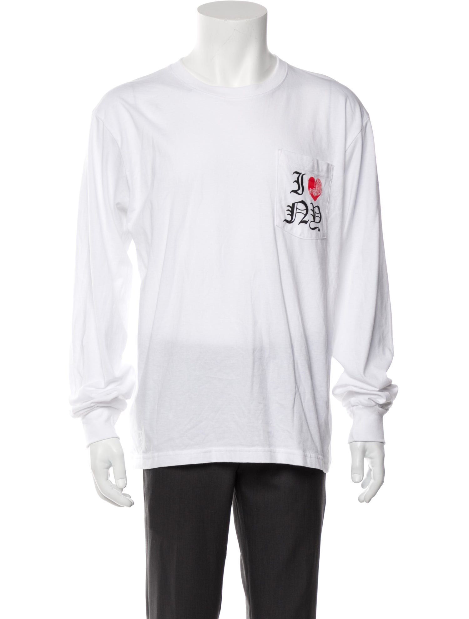 Chrome Hearts I LOVE NY Graphic Print T-Shirt - White T