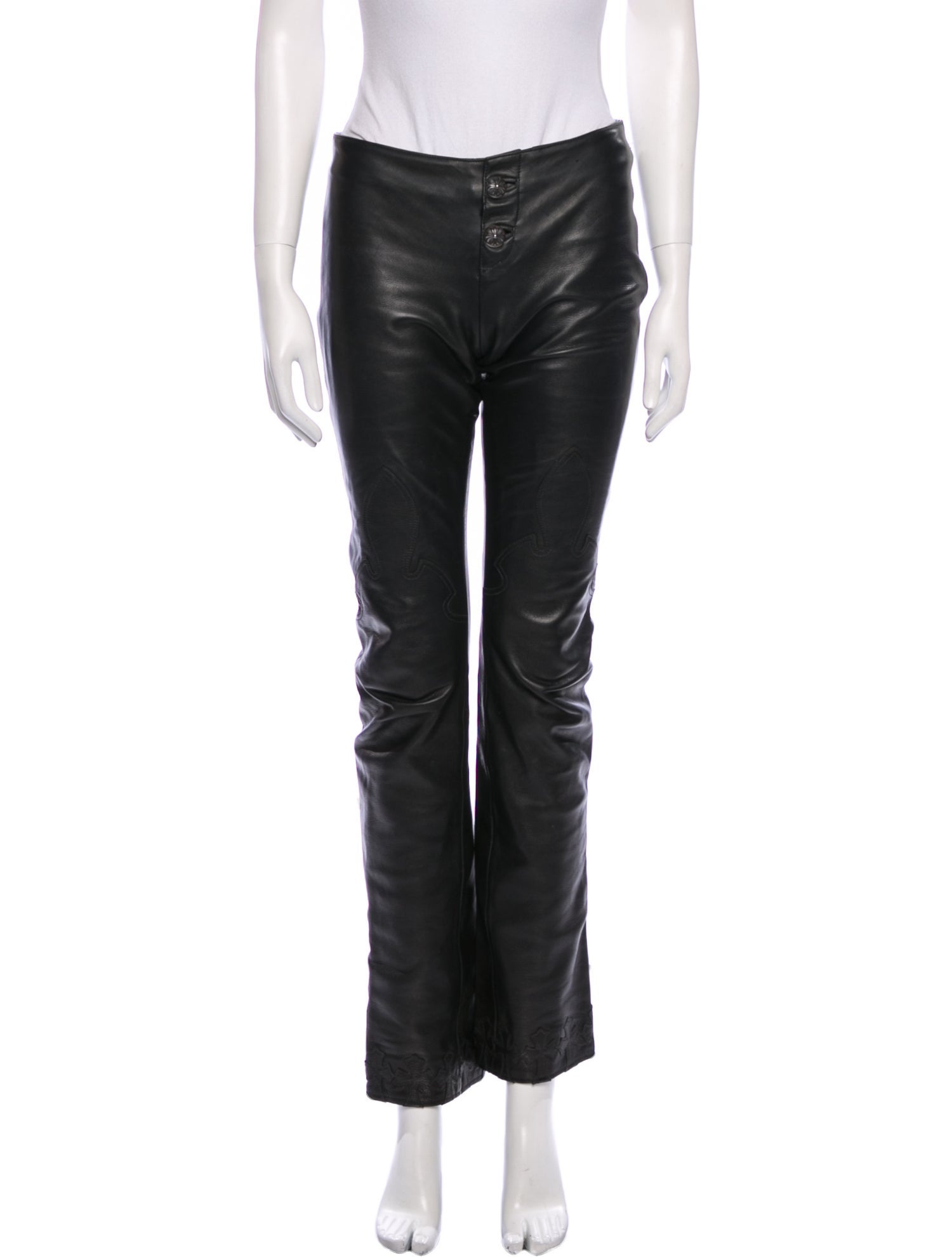 Chrome Hearts Leather Pants