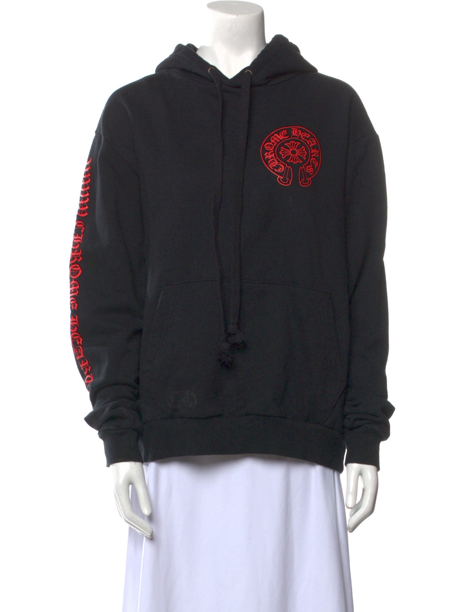 Chrome Hearts Site Exclusive Horseshoe Logo Graphic Print Hoodie