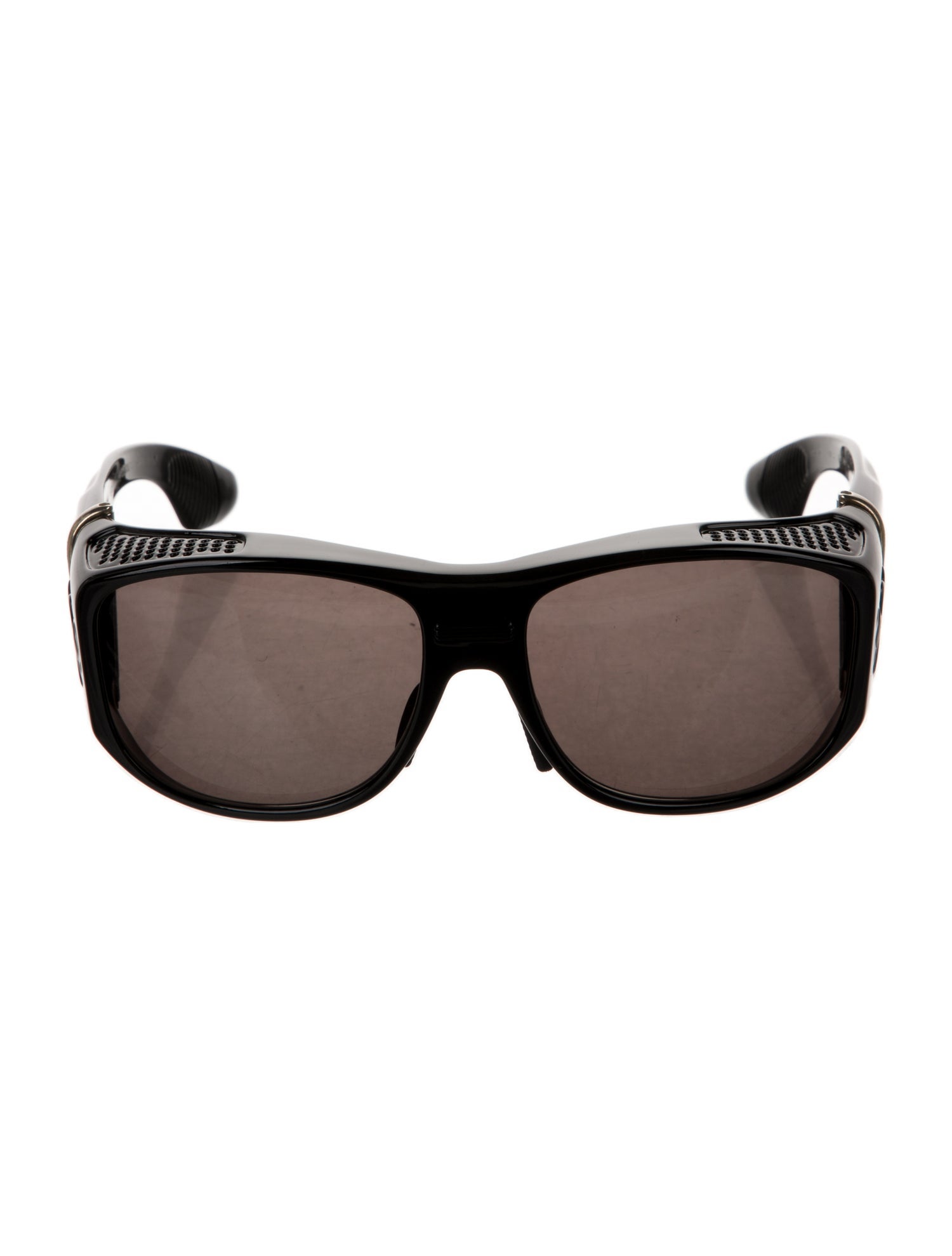 Chrome Hearts Lo Rita Square Sunglasses - Black Sunglasses