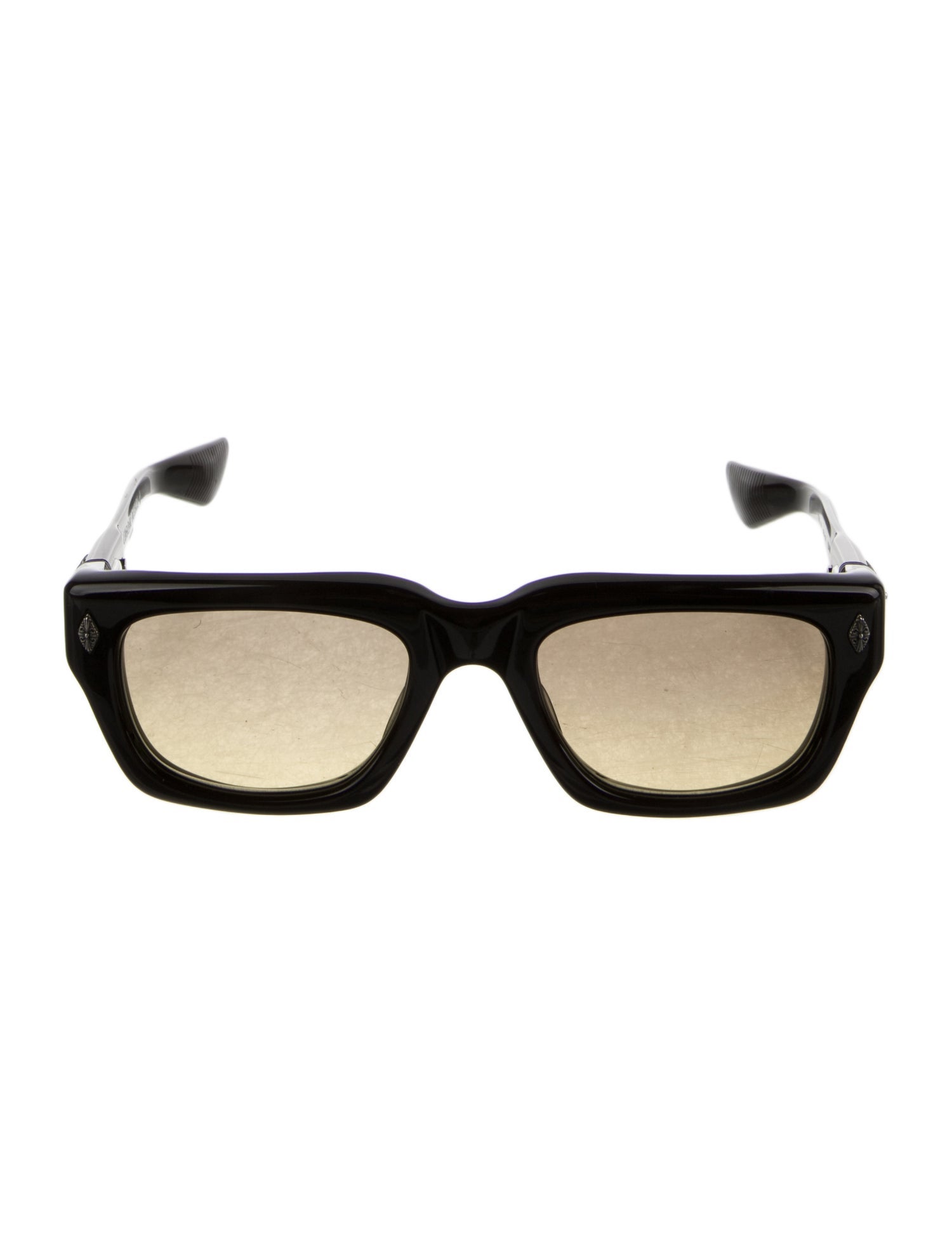 Chrome Hearts Idawanna Square Sunglasses - Brown Sunglasses