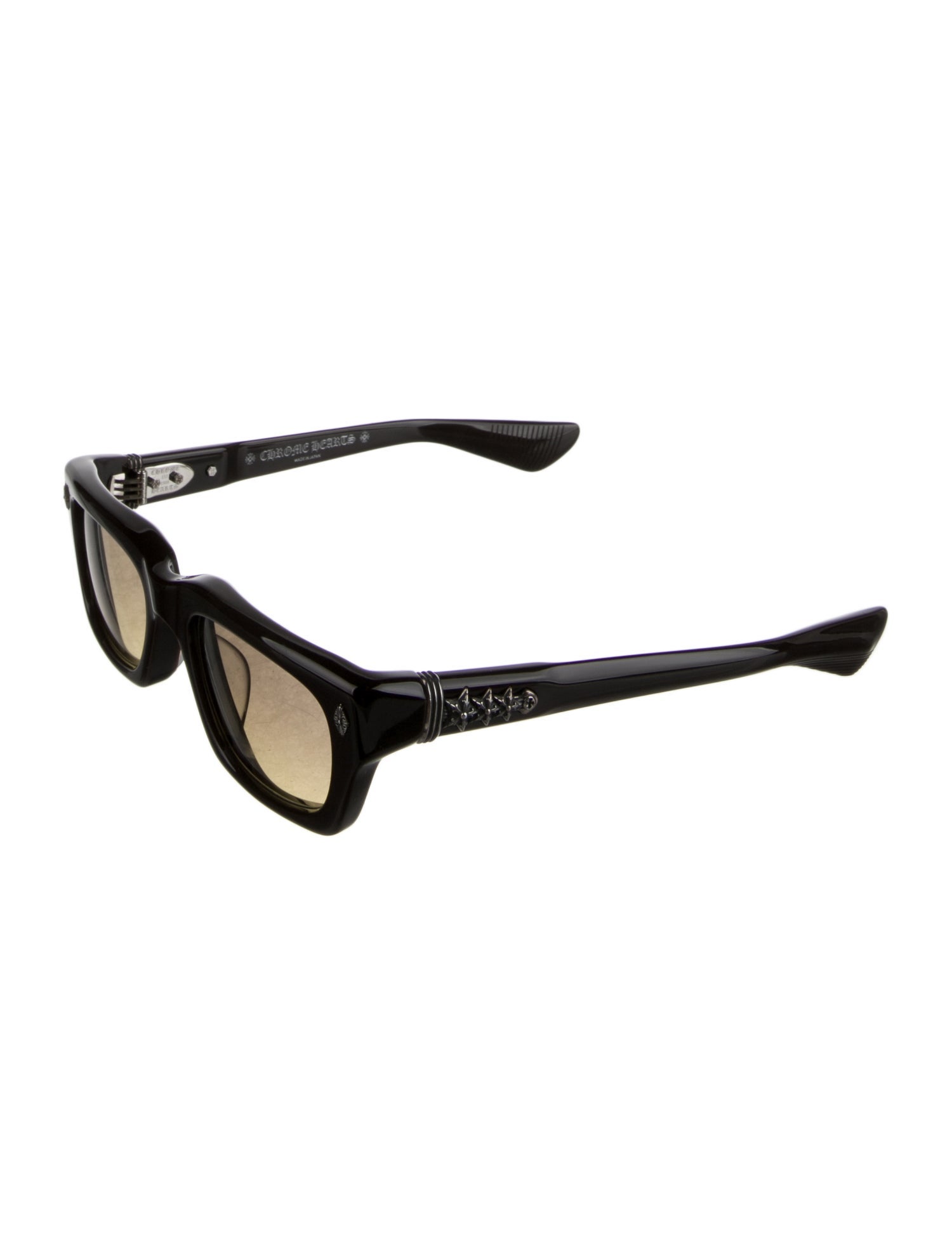 Chrome Hearts Idawanna Square Sunglasses - Brown Sunglasses