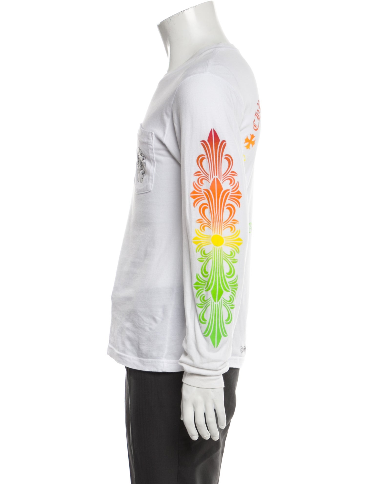 【CHROME HEARTS】Gradient Floral T-shirt Tシャツ CHROME HEARTS | Gradient Floral T-shirt | Gradient double