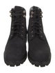 Chrome Hearts x Timberland 6" Suede Combat Boots