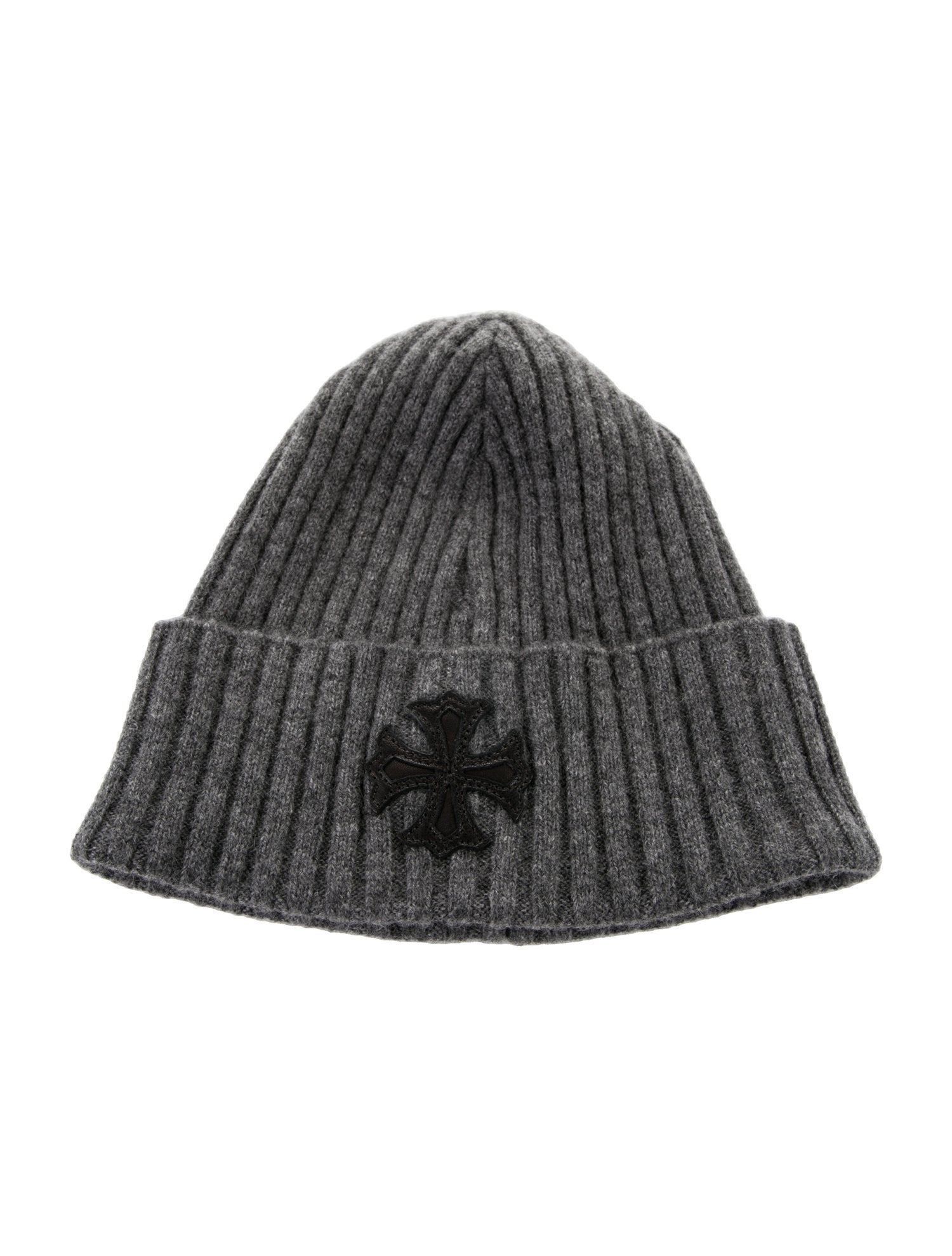 Chrome Hearts Cashmere Maltese Cross Knit Beanie