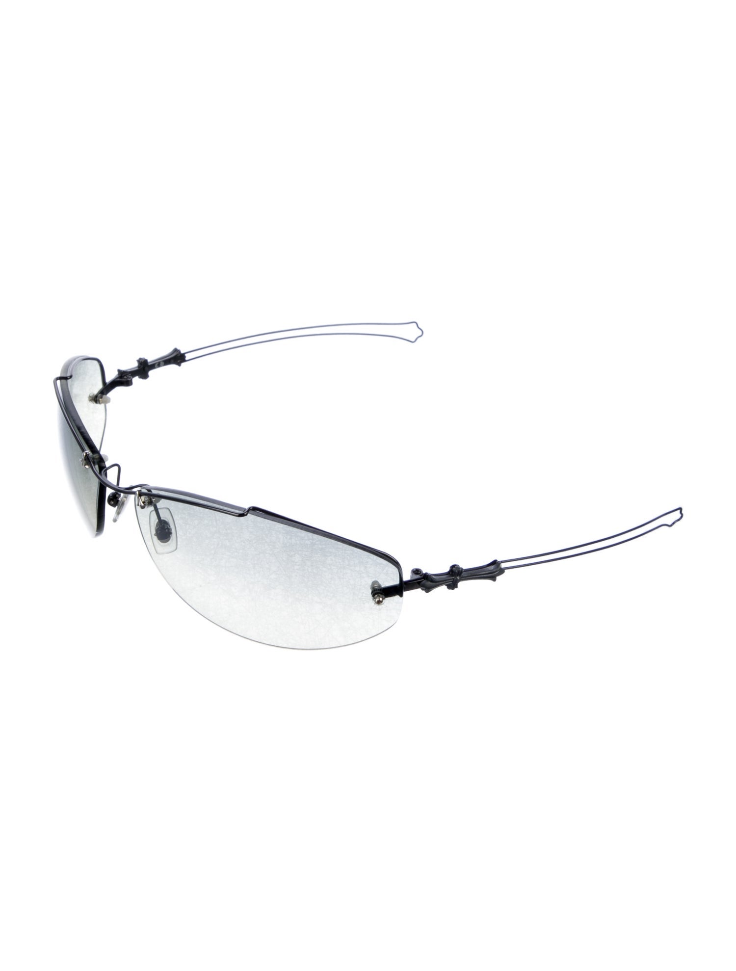 Chrome Hearts D.P.II Shield Sunglasses
