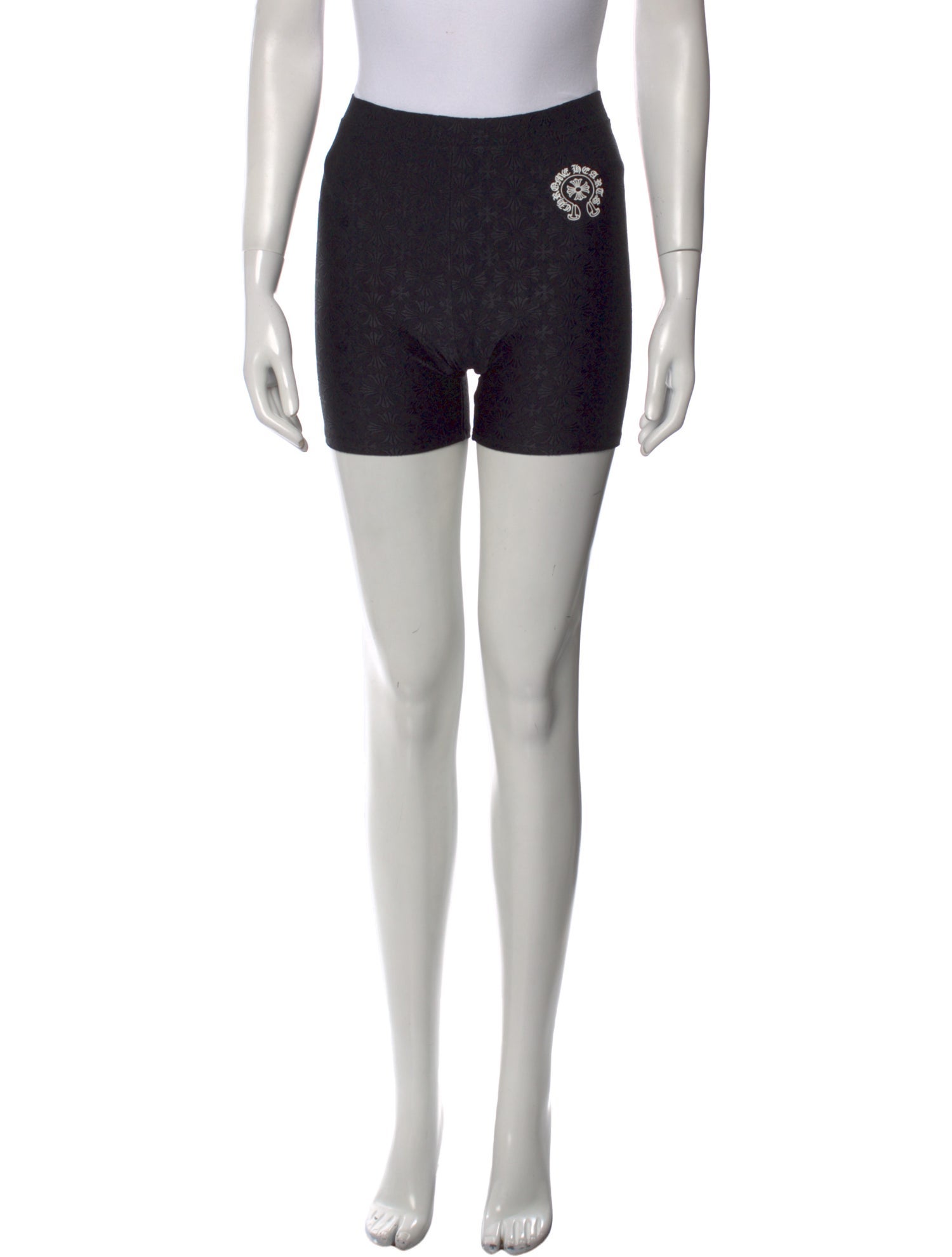 Chrome Hearts Jacquard Plus Monogram Knee-Length Shorts