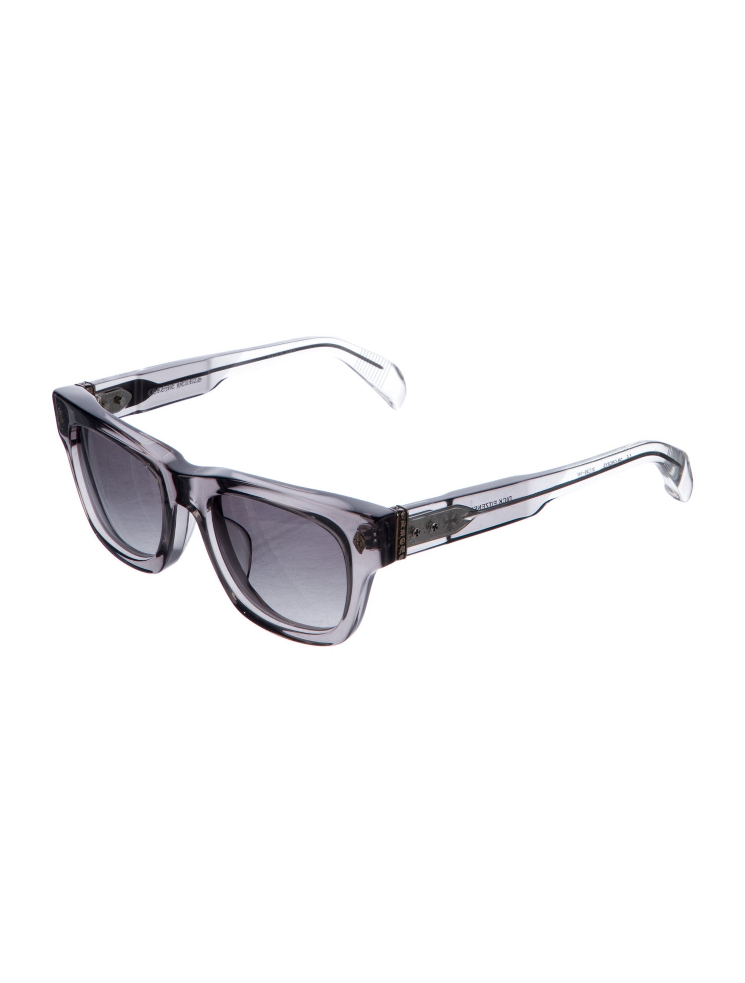 Chrome Hearts Dick Fitzner Wayfarer Sunglasses - Black