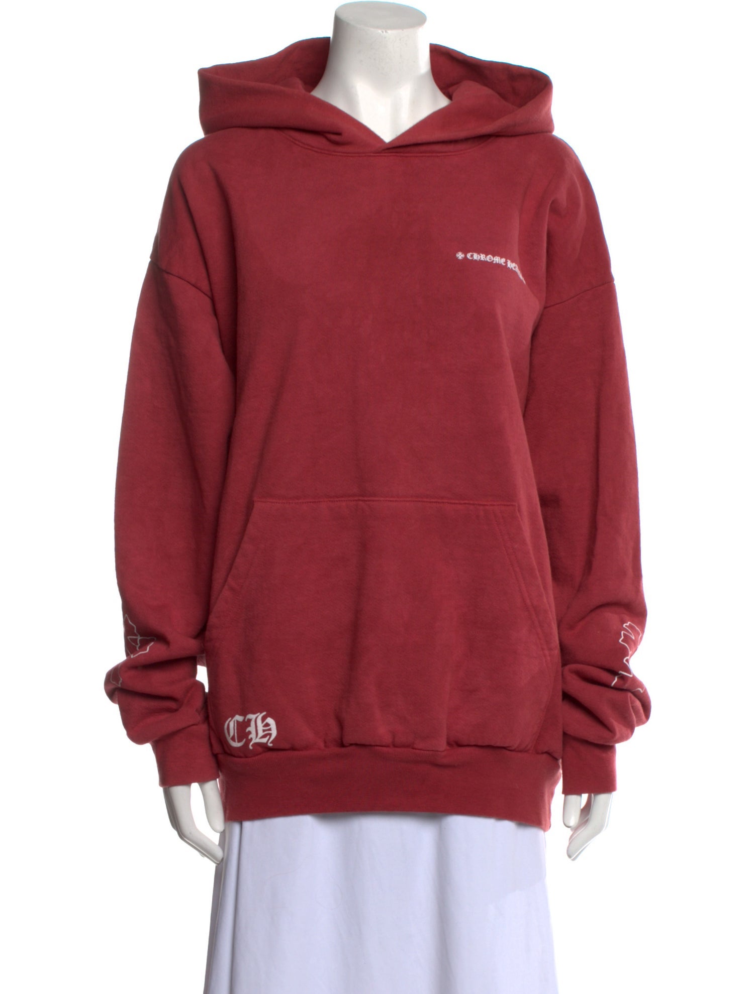 Chrome Hearts × Drake / Certified Lover Boy Hoodie Red Chrome Hearts x Drake 'Certified Lover Boy - Red Sweatshirts