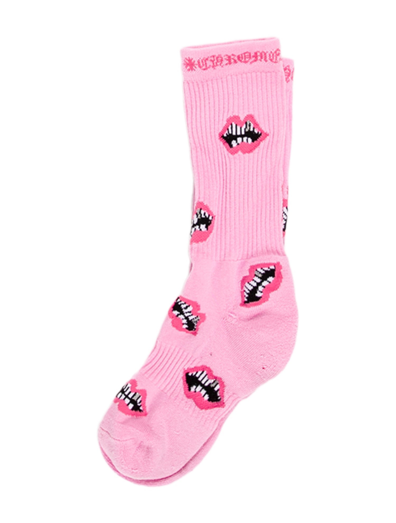 CHROME HEARTS CHOMPER SOCKS 3足セットのピンクのみ CHROME HEARTS CHOMPER SOCKS 3足セットのピンクのみ CHROME