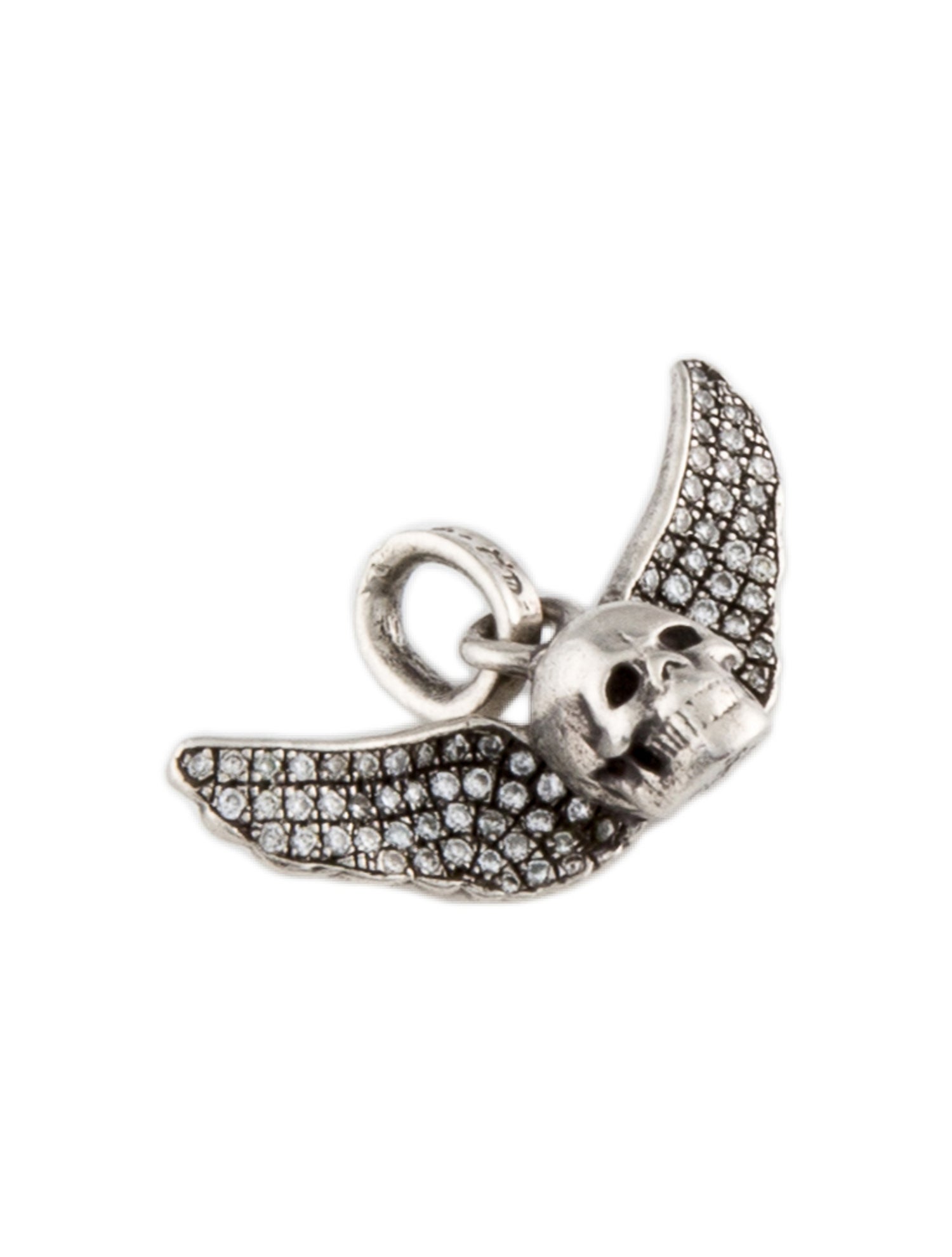 Chrome Hearts X Joe Foti Diamond Winged Mahalia Skull Pendant