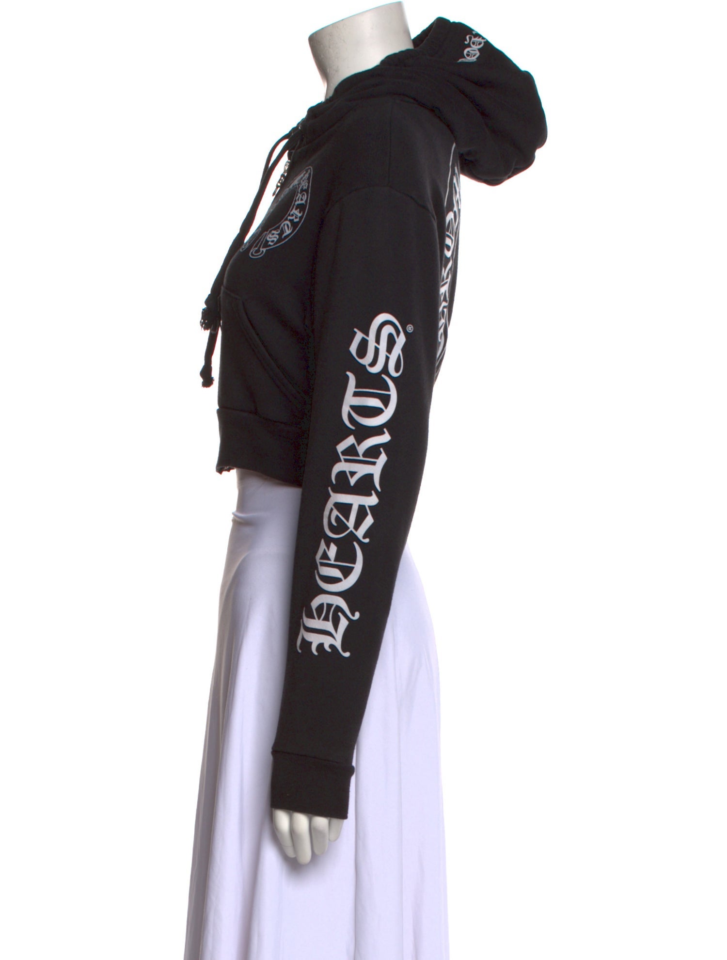 Chrome Hearts Cropped Crew Neck Crop Top