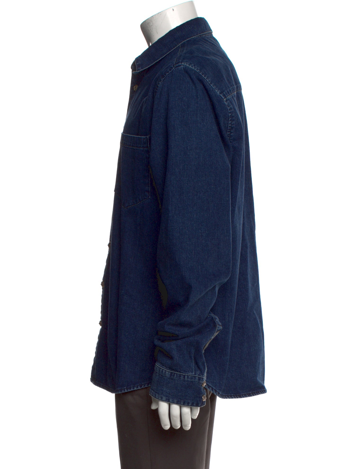 Chrome Hearts Long Sleeve Denim Shirt