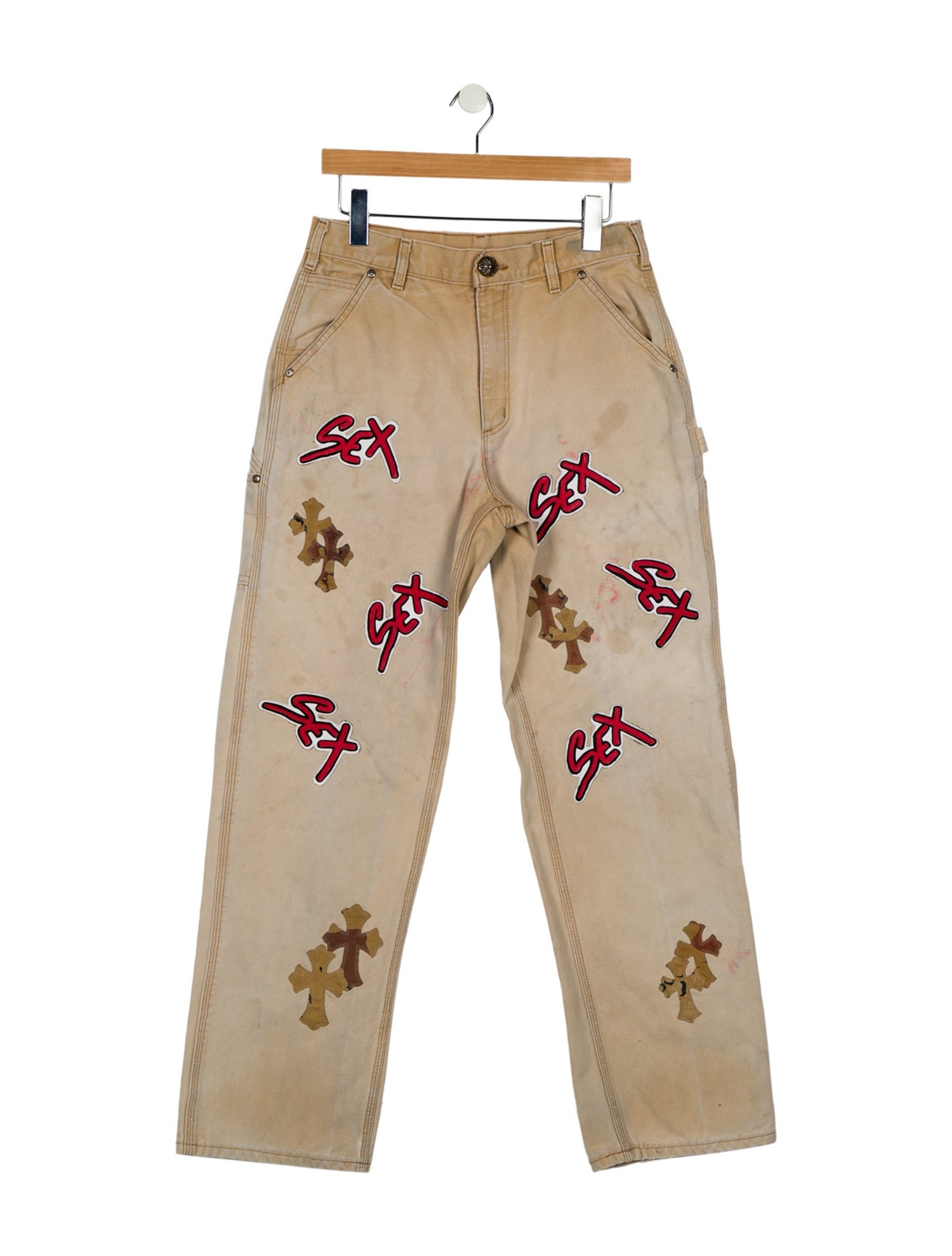 Chrome Hearts x Matty Boy 'Sex Records' Cargo Pants