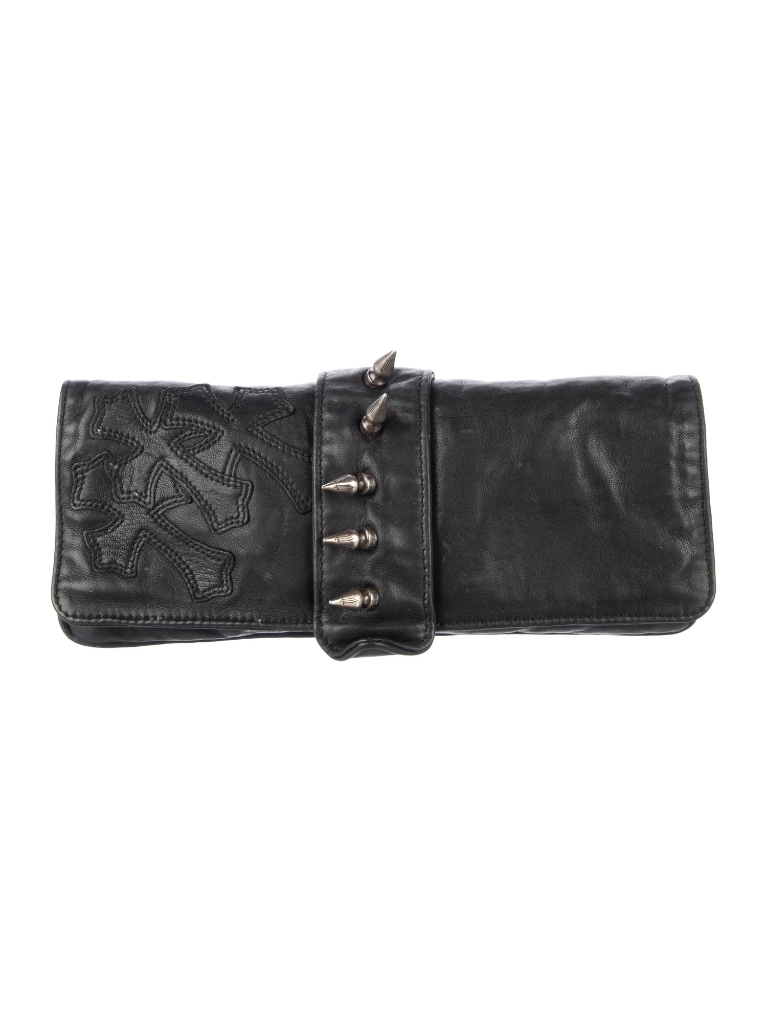 Chrome Hearts Spike Spike Accents Wallet