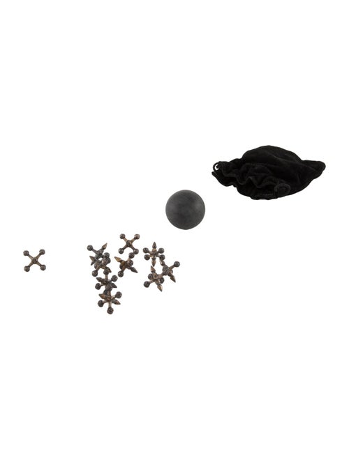 Chrome Hearts 11-Piece Sterling Jacks Game Set