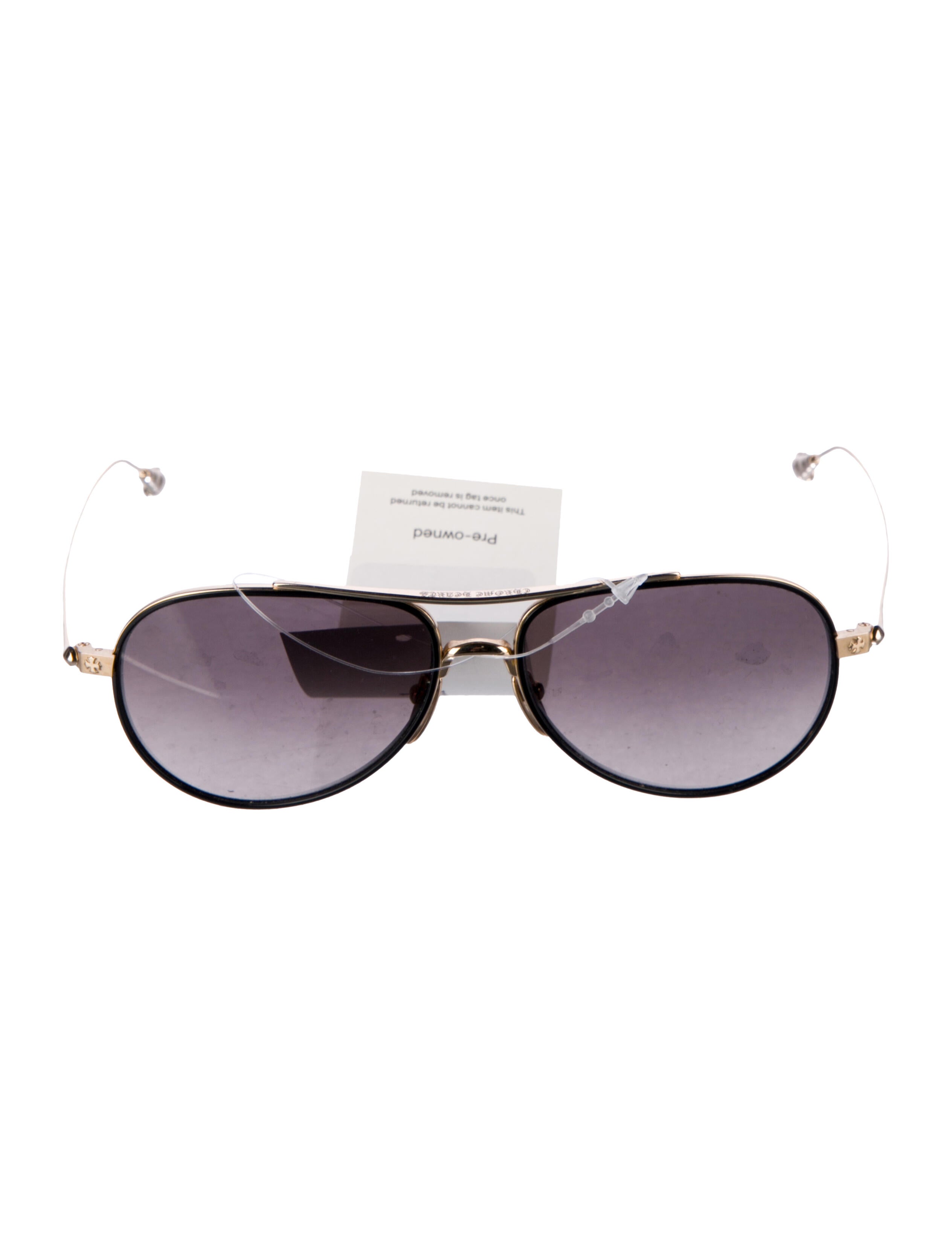 Chrome Hearts Aviator Tinted Sunglasses