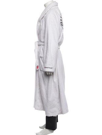 Chrome Hearts x Rolling Stones Bathrobe Embroidered Accent Robe