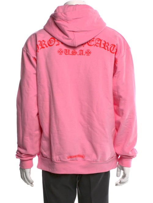 Chrome Hearts T-Bar Graphic Print Hoodie