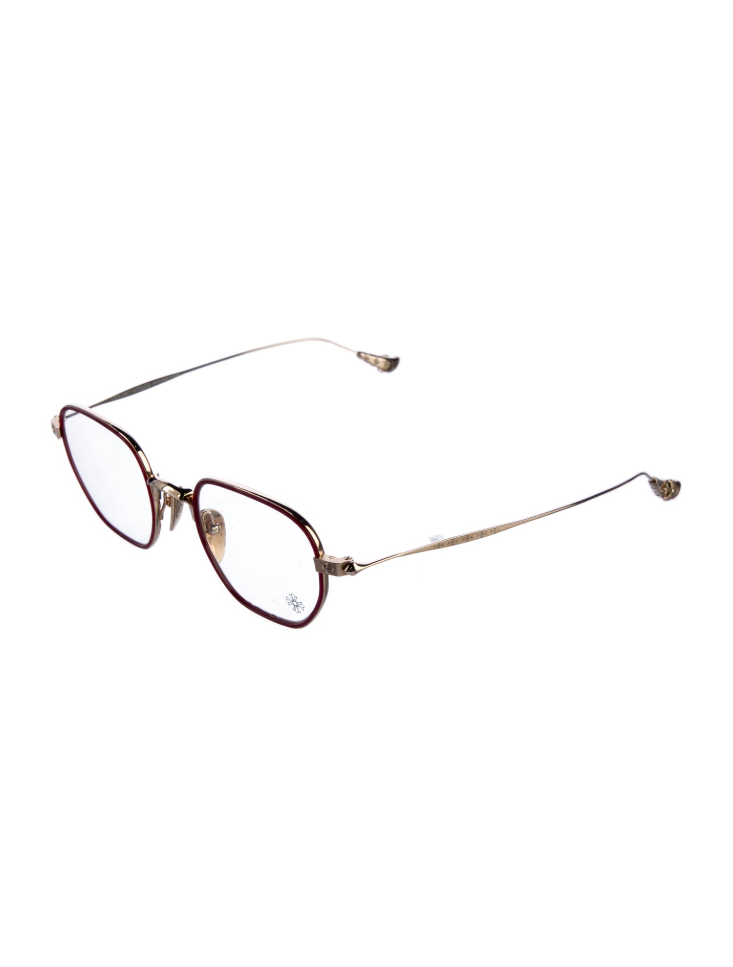 Chrome Hearts Bone Prone 1 Square Eyeglasses