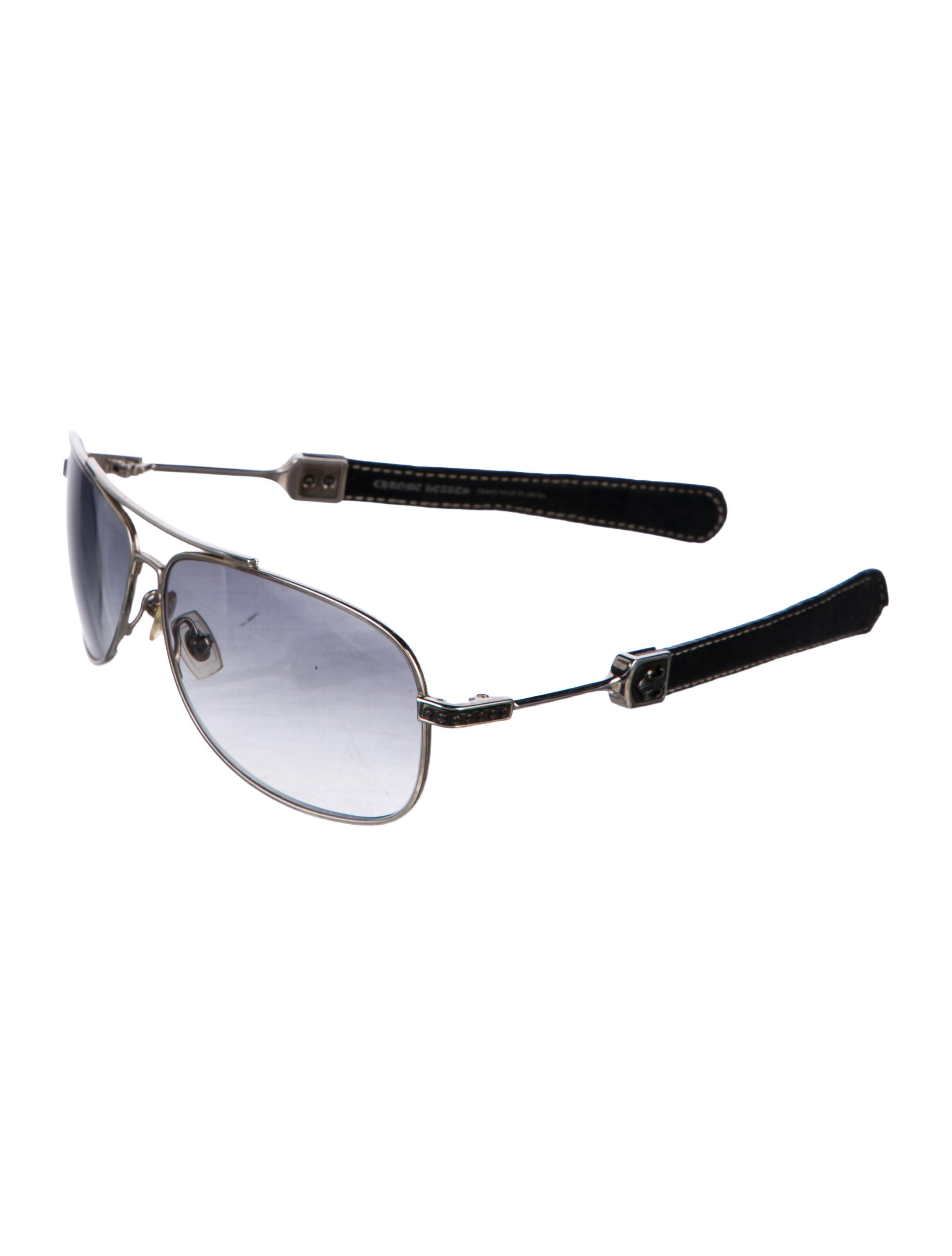 Chrome Hearts Classic Elite Aviator Sunglasses