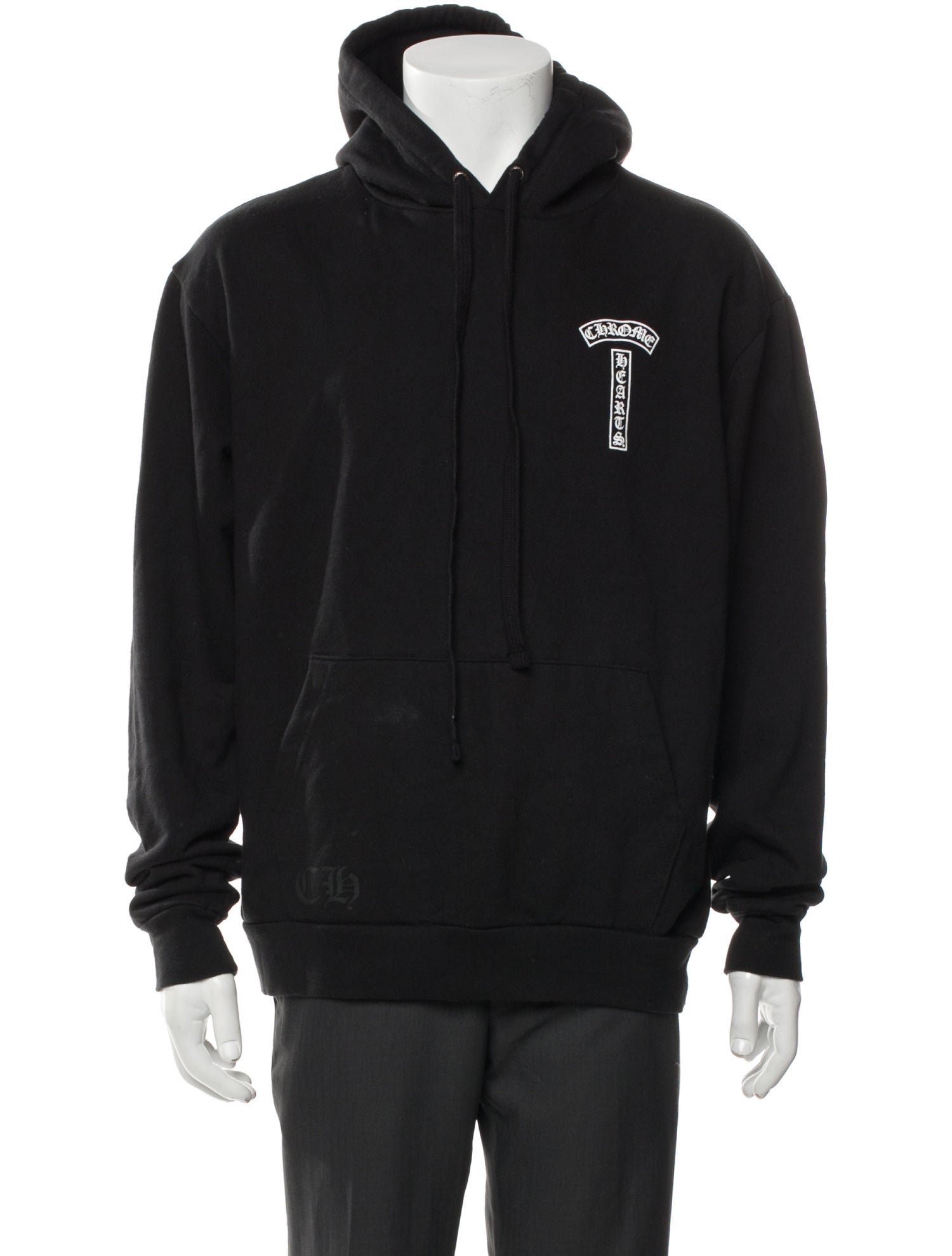 Chrome Hearts T-Bar Graphic Print Hoodie