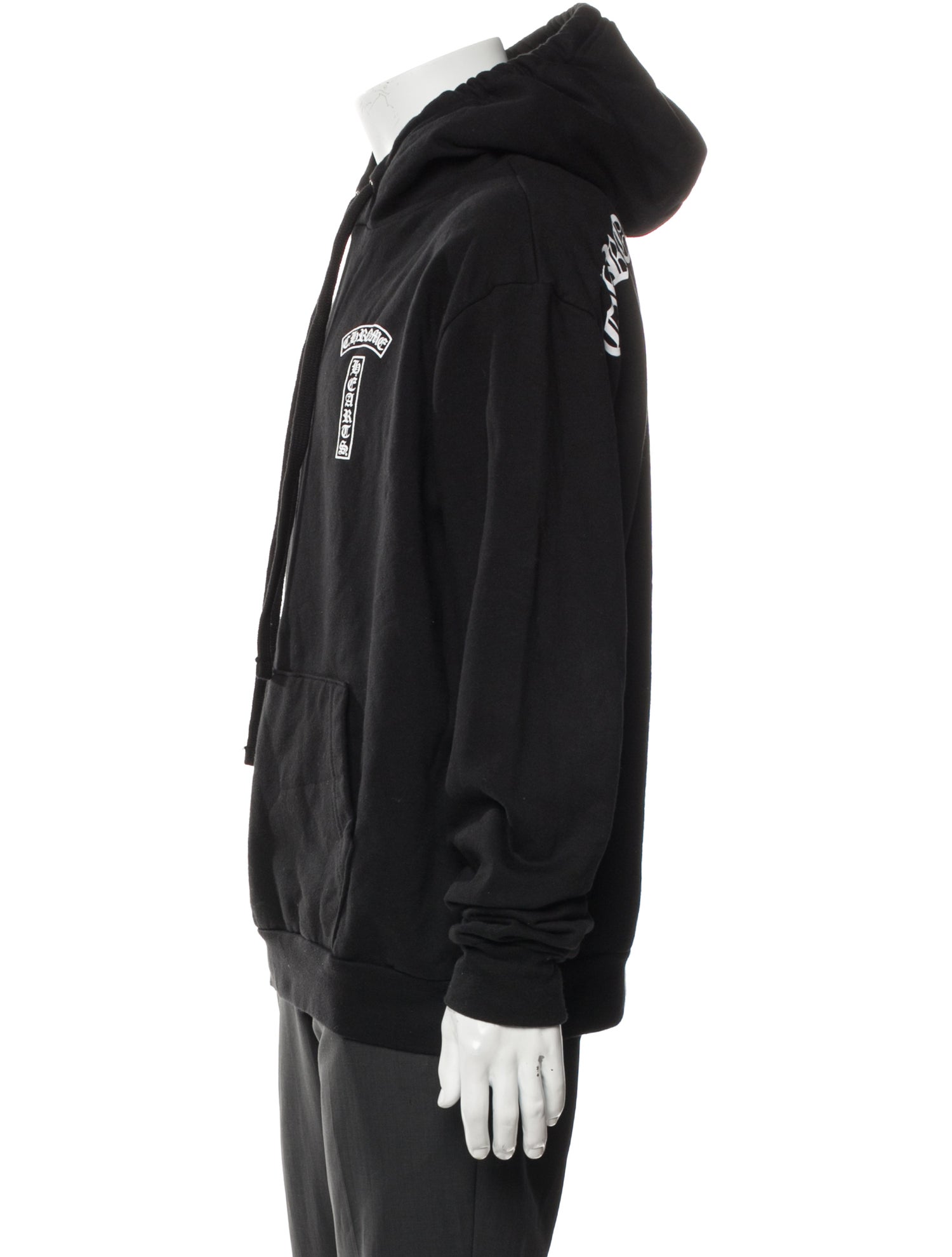 Chrome Hearts T-Bar Graphic Print Hoodie