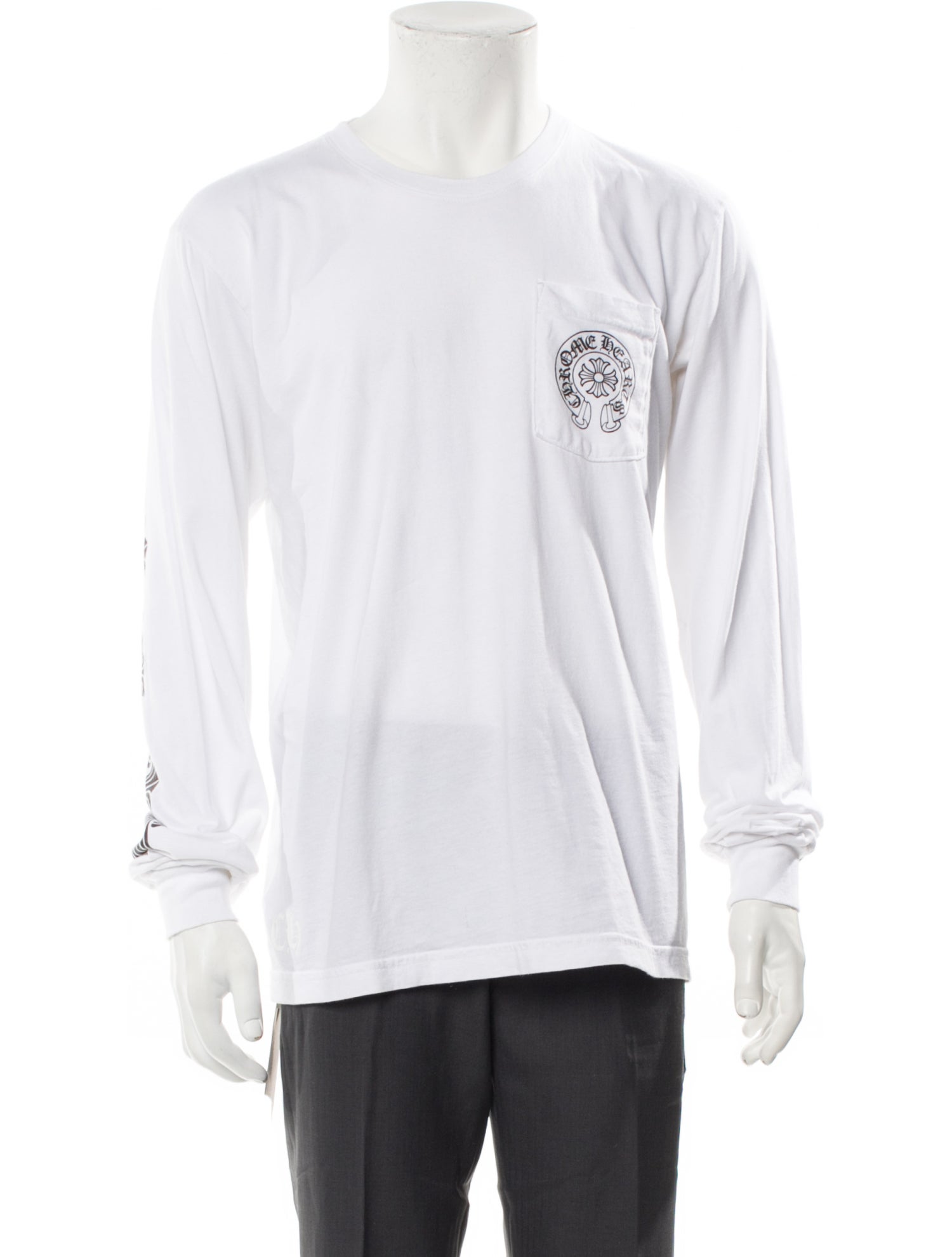 Chrome Hearts Graphic Print Crew Neck T-Shirt