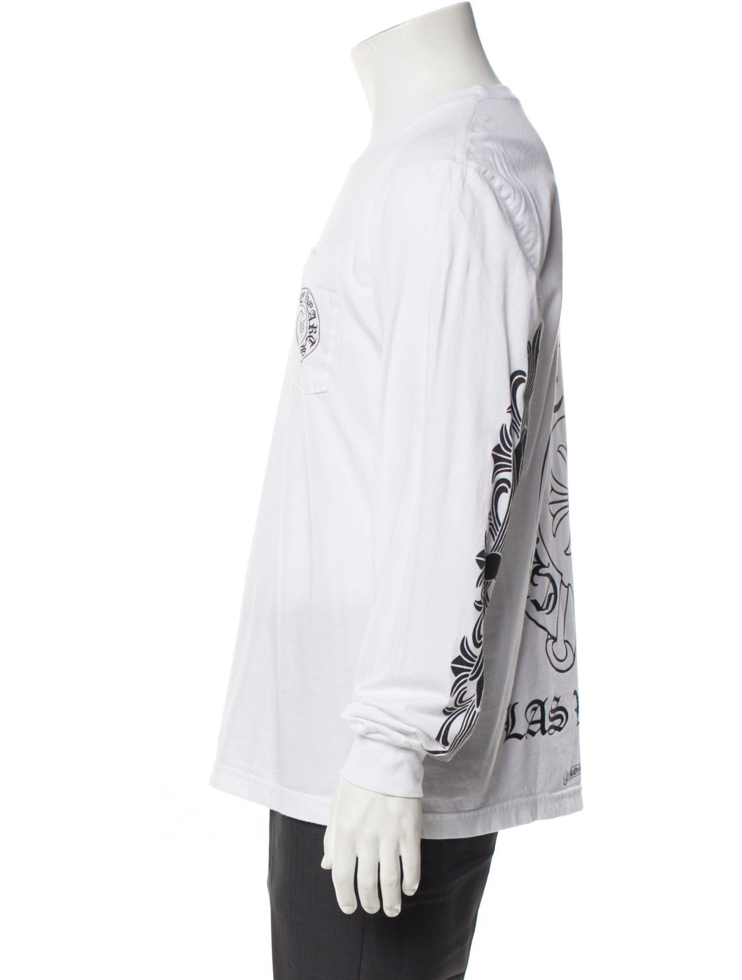 Chrome Hearts Graphic Print Crew Neck T-Shirt